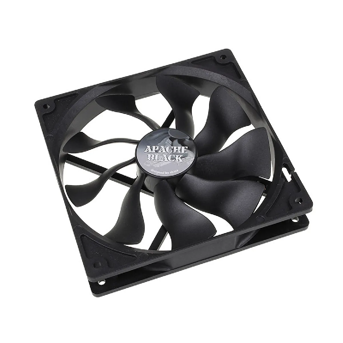 Akasa Noir 14Cm Apache Black Boitier Pc Ventilateur - Neuf - Image 3