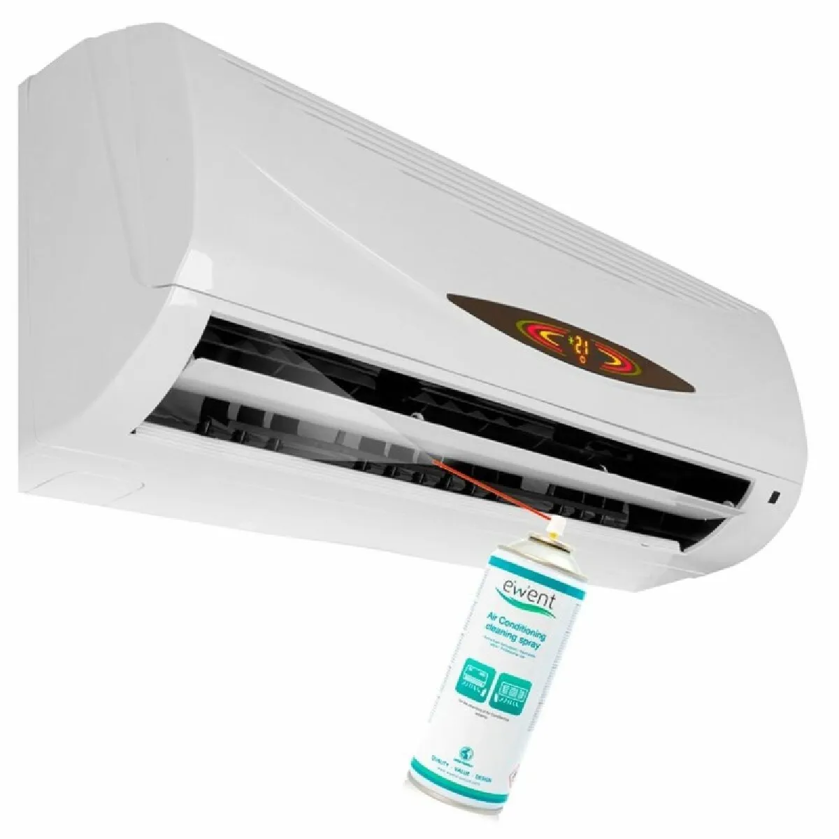 Ewent EW5619 Spray nettoyant pour climatisation 400 ml - Image 4