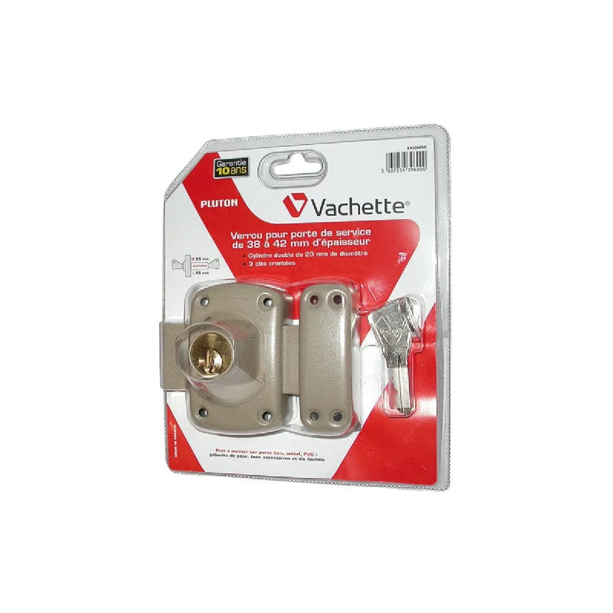 Vachette Verrou Double Cylindre