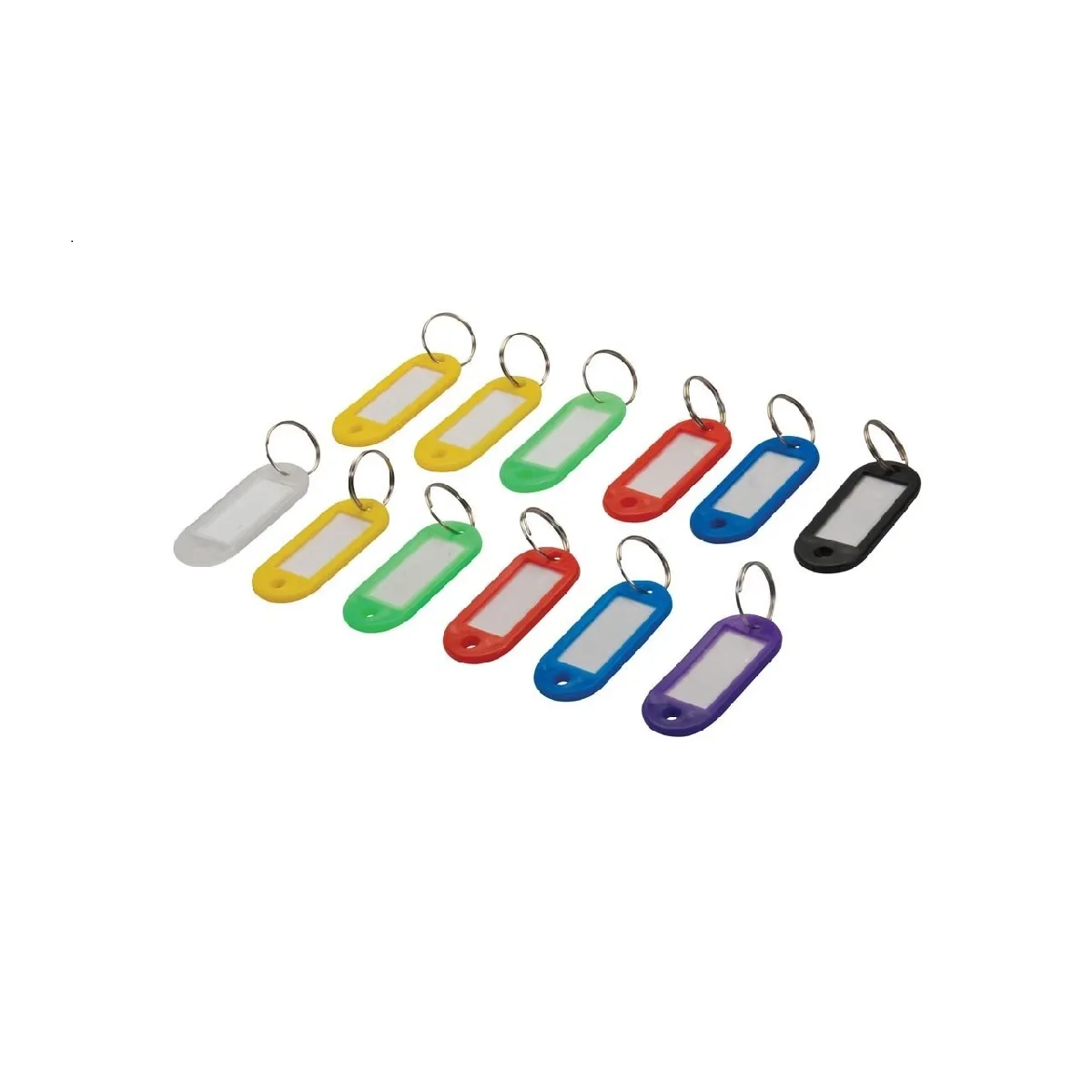 Silverline Porte-clés 12 pcs