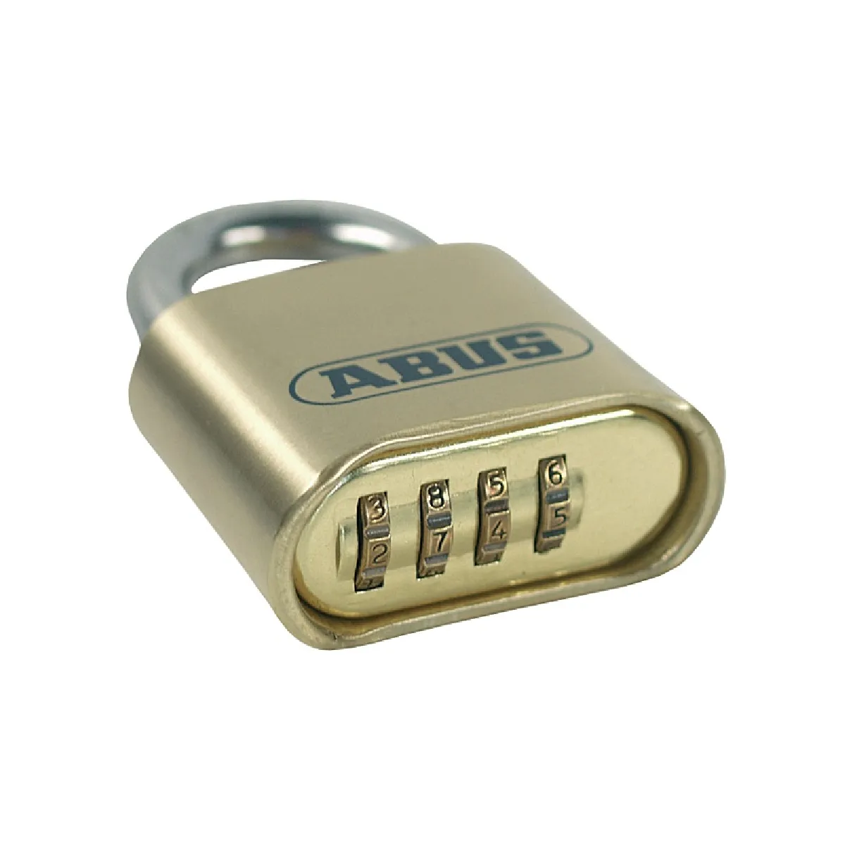 Cadenas à combinaison ABUS 180IB50 BDFNLI Corps laiton forgé Anse inox Code numérique à quatre chiffres - vue 3