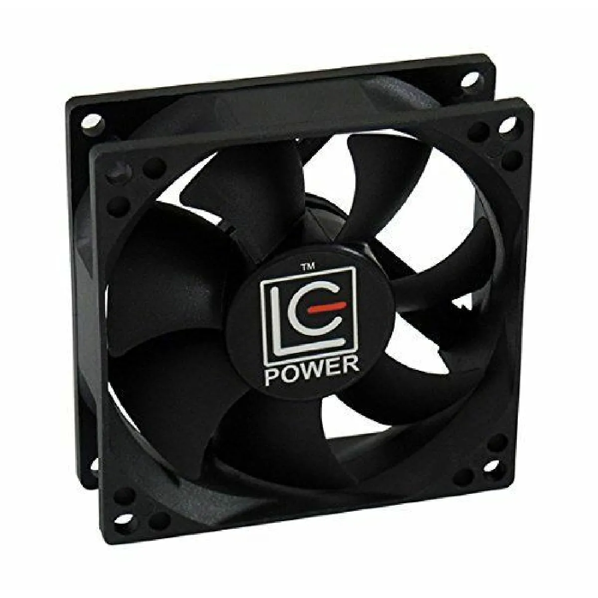 Lc-Power Noir - Ventilateur Châssis - 80 Mm - Image 3