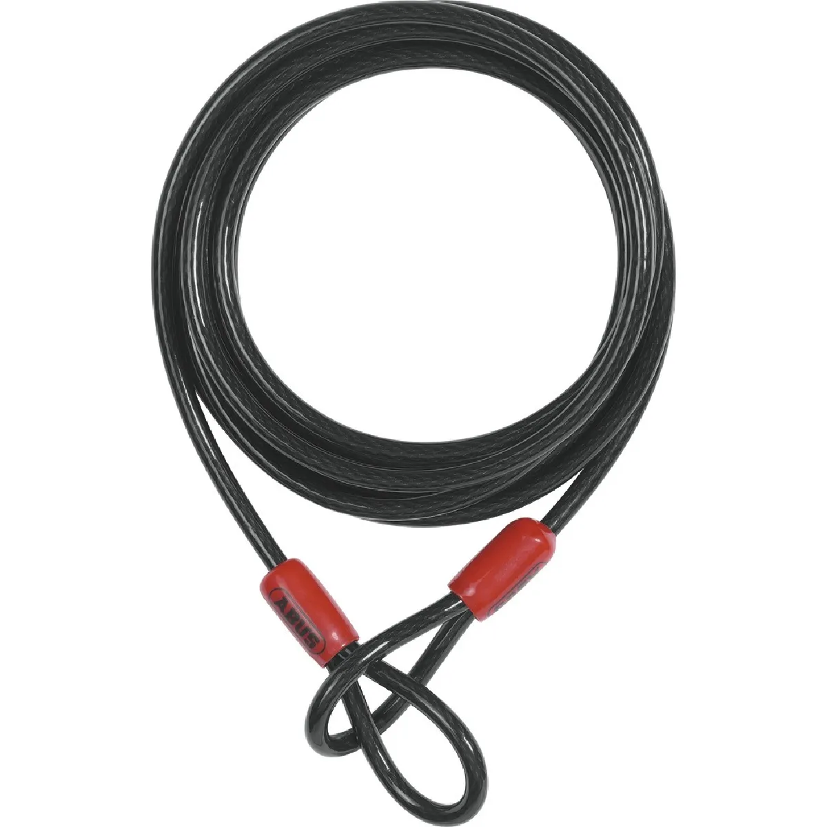 Abus Antivol Spiral - 1850/185 - 2 boucles - Câble en acier - Couleur