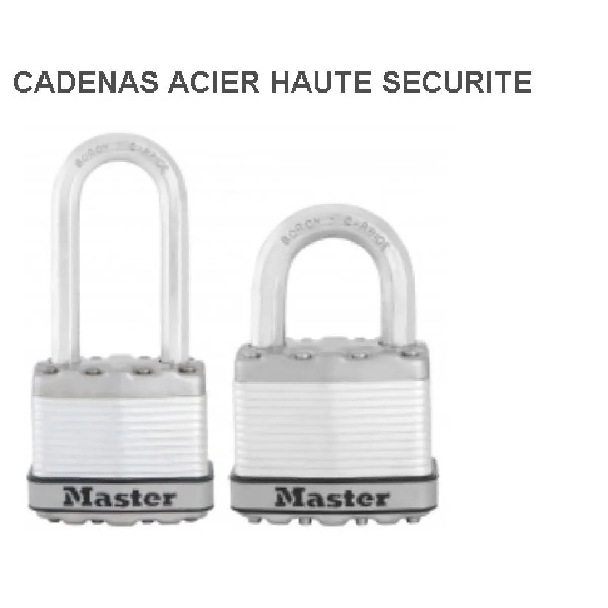 Master Lock Masterlock Cadenas Acier 45Mm - Titane