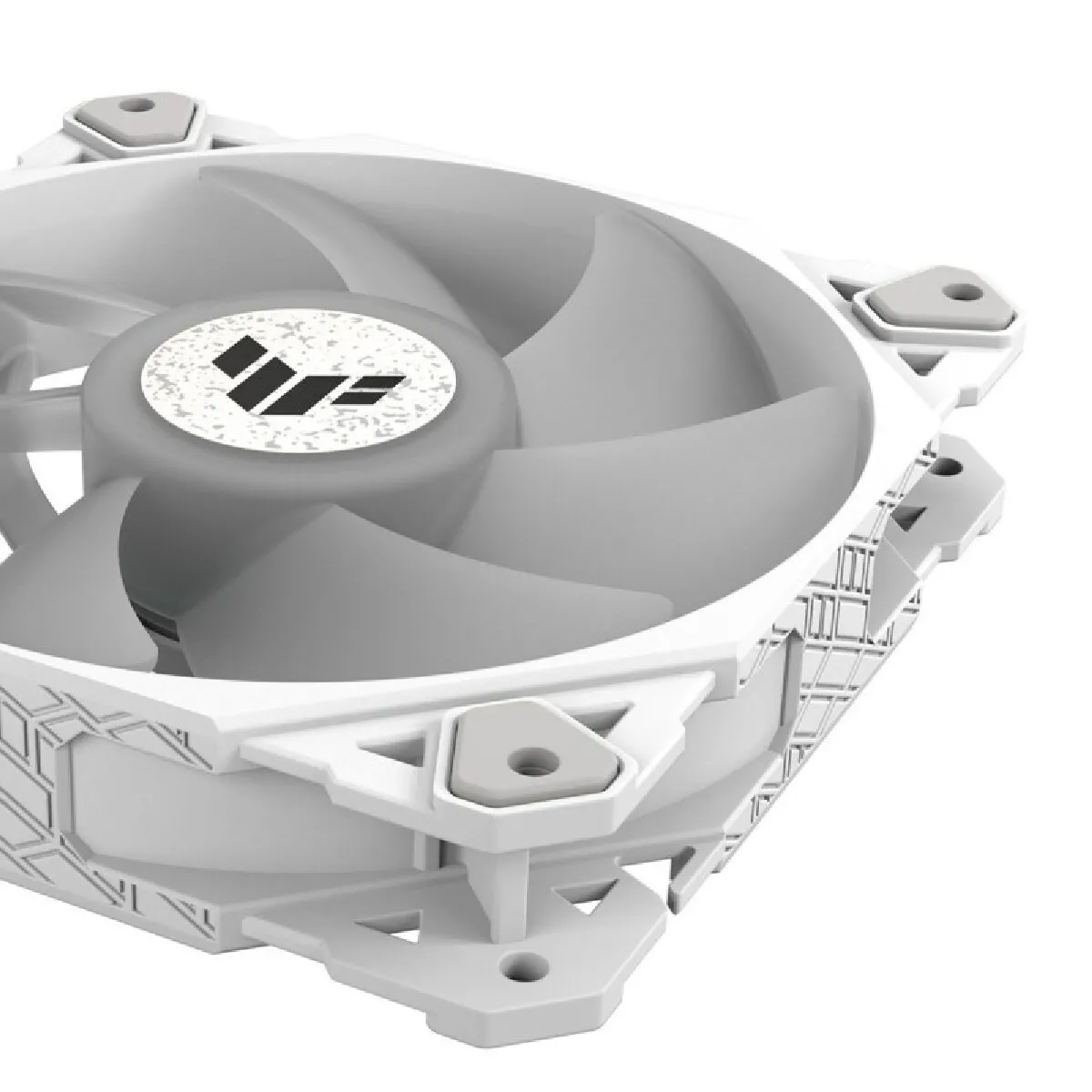 ASUS TUF Gaming TF120 ARGB x3 (blanc)