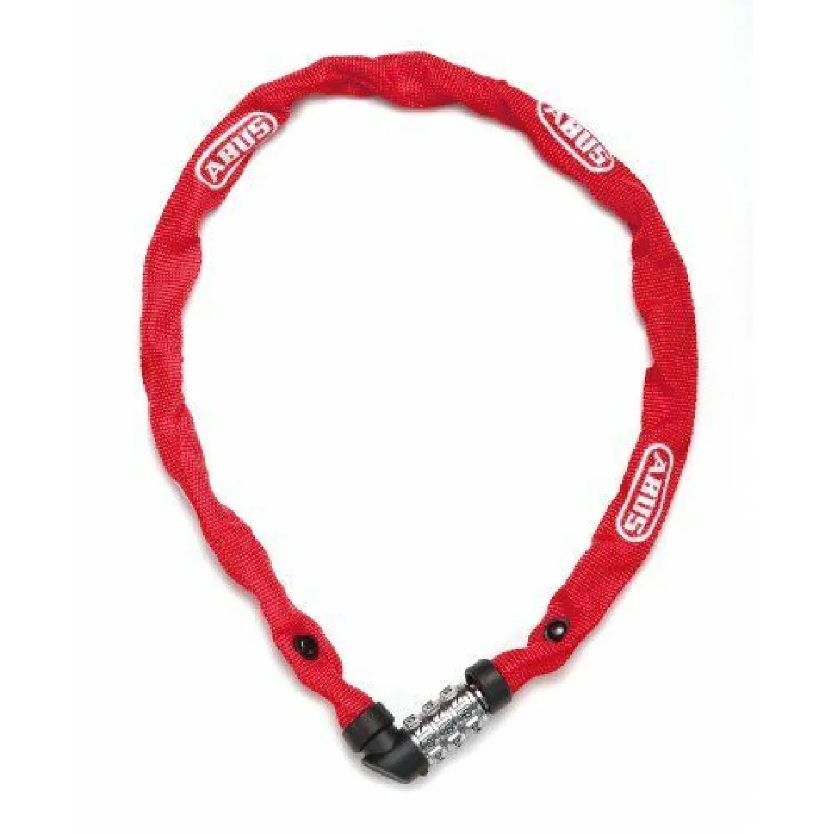 Abus Homme Rouge Antivol - Chaîne 1200 Web 60 Cm - Vélo Loisir Adulte - Image 3
