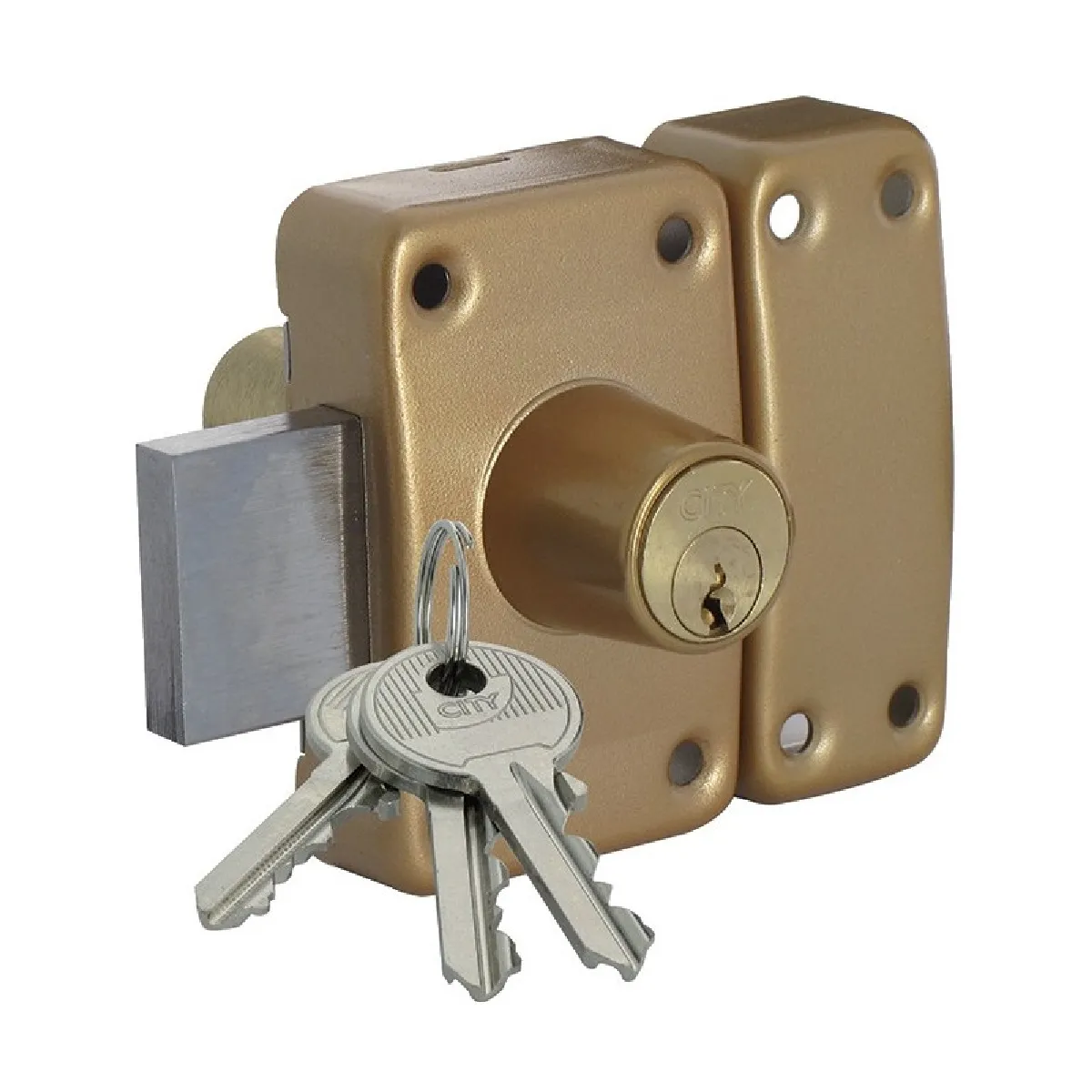 Iseo Verrou City 26 - Double Entrée 50 Mm
