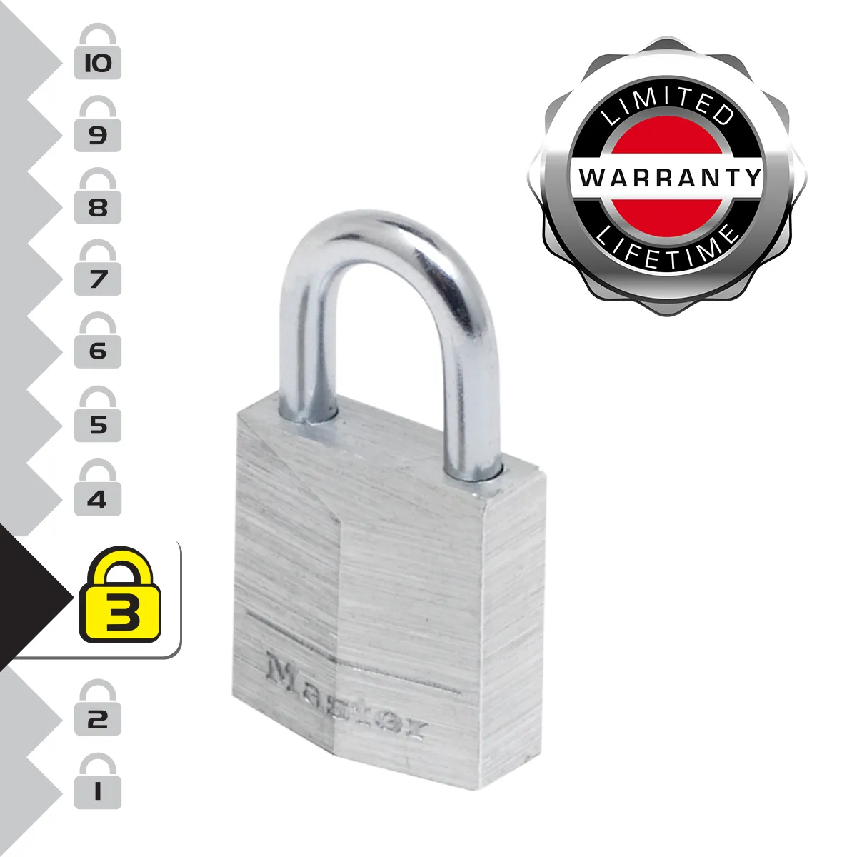 Master Lock Lot De 2 Cadenas