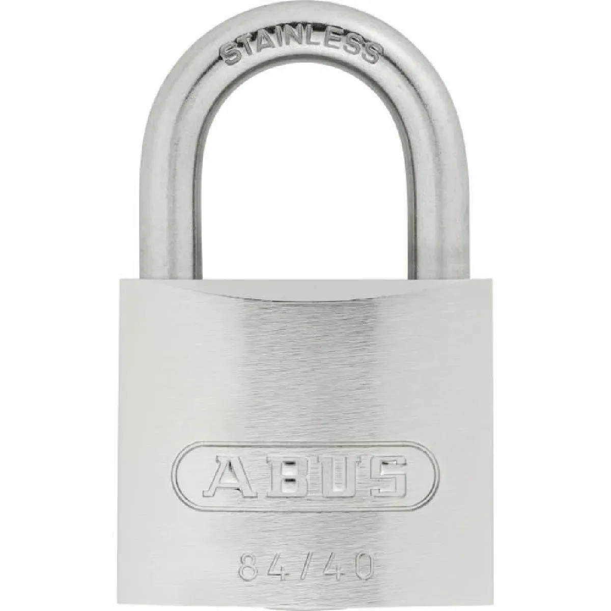 Cadenas en laiton massif ABUS 84IB40 Anse inox Pièces intérieures anti corrosion - vue 4