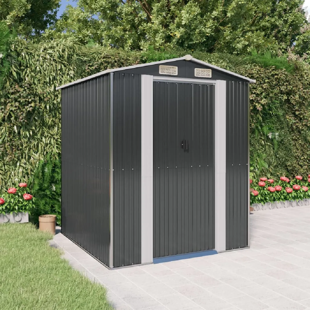 vidaXL Abri de jardin 4.28 mÂ²