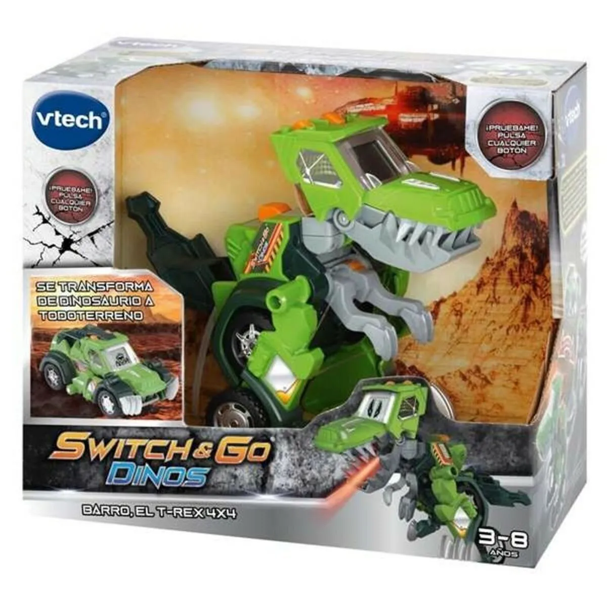 Comparer les prix de Vtech véhicule transformable Switch & Go Dino T-rex 4x4