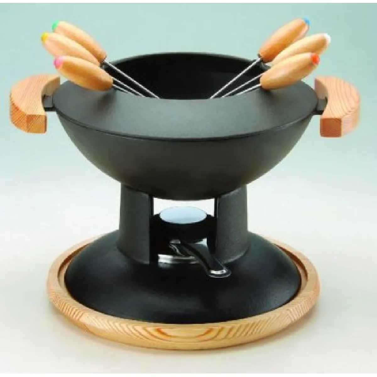 Baumalu Service à fondue - Noir