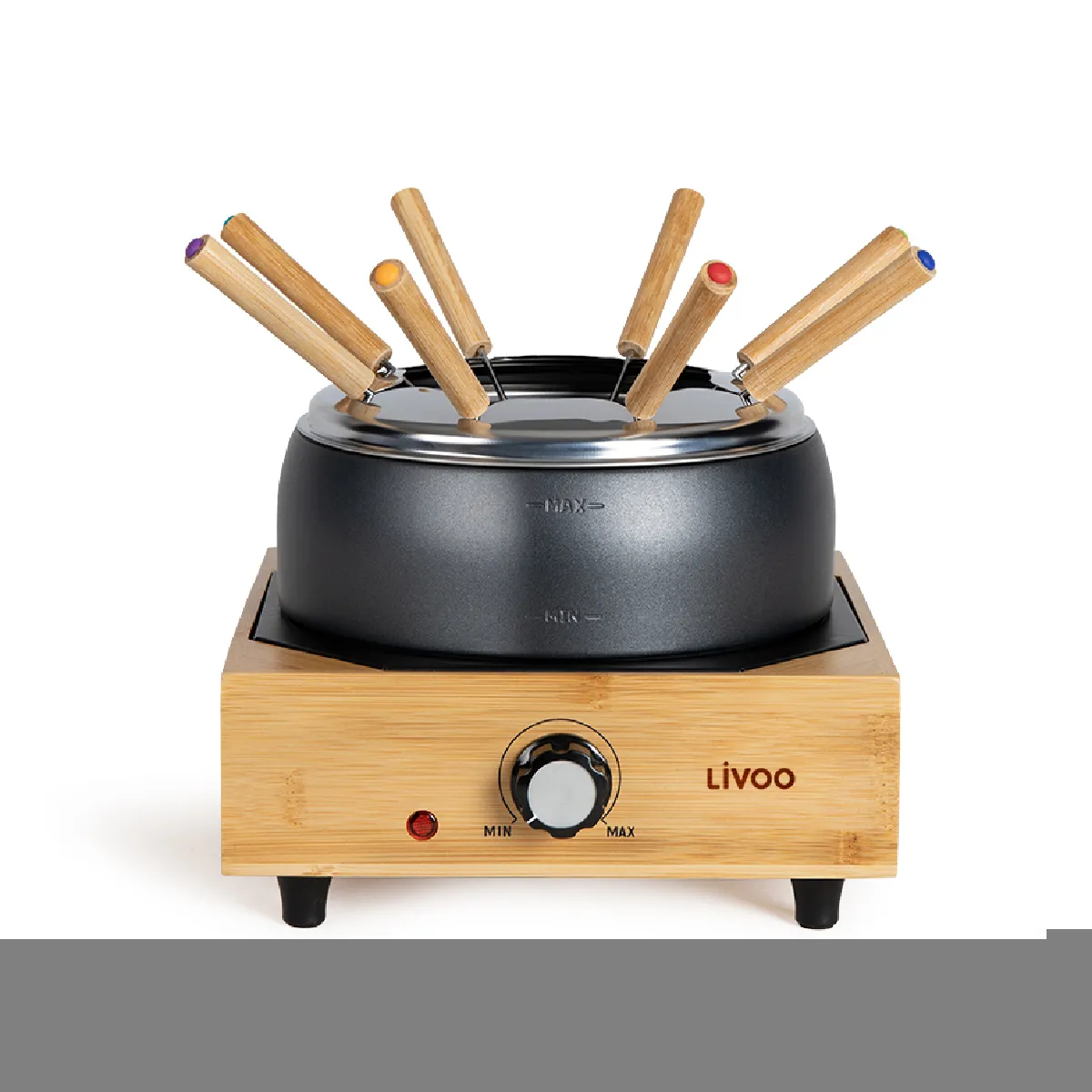 LIVOO Service &agrave; fondue 800w 8 fourchettes - DOC287 - 