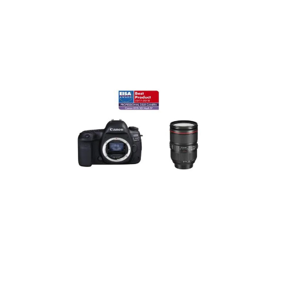 Canon Reflex EOS 5D Mark IV Noir - vue 2