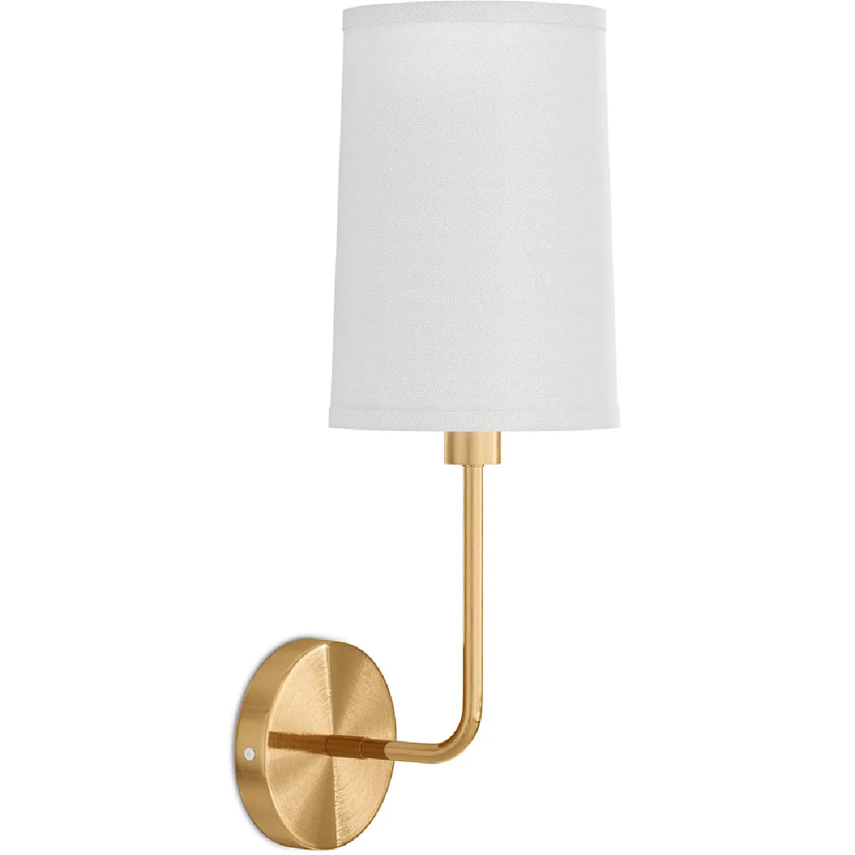 Applique Murale - Lampe Doré avec Abat-Jour en Tissu - Miu Doré Applique Murale - Lampe Doré avec Abat-Jour en Tissu - Miu Doré