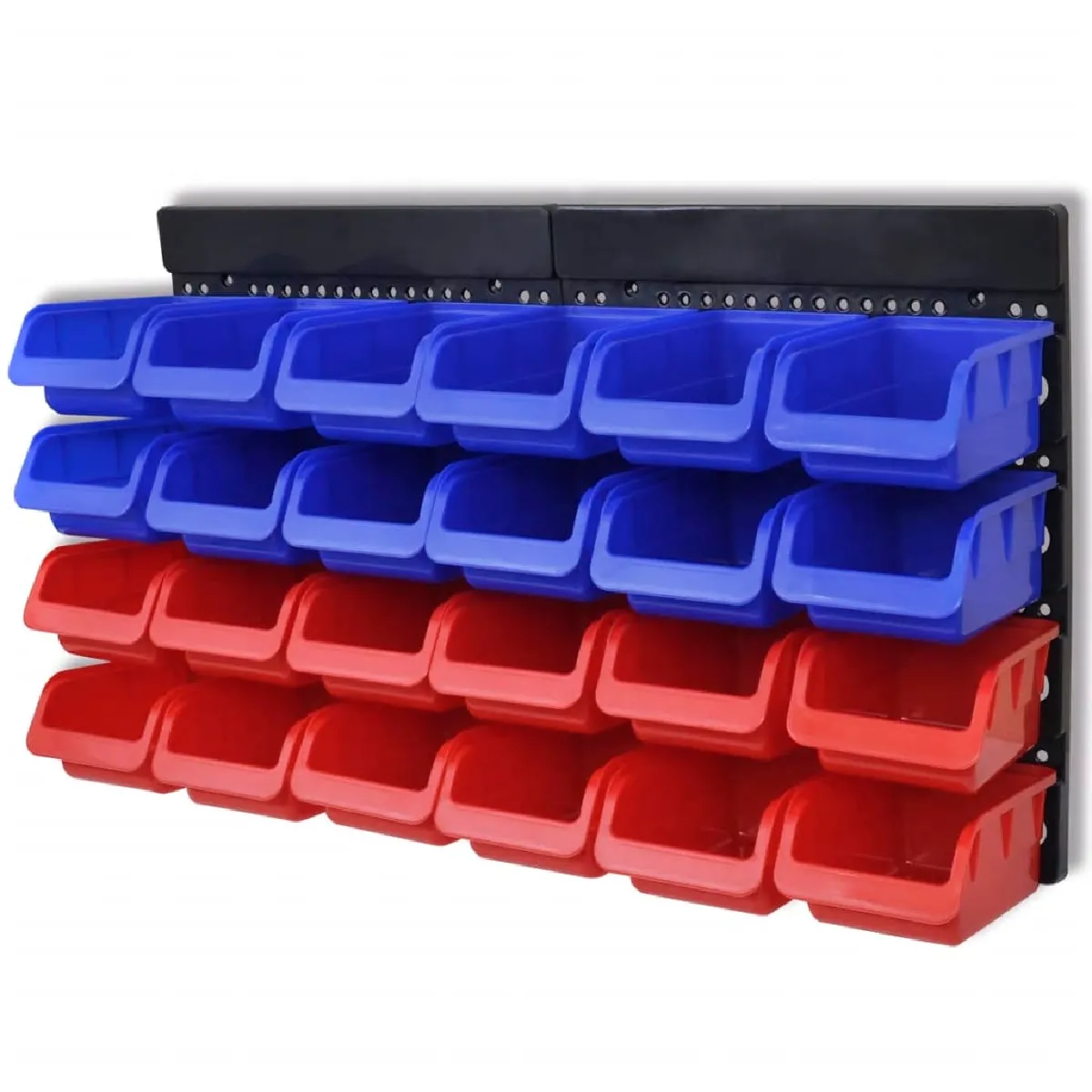 VidaXL Étagère Outils Murale 2 pcs