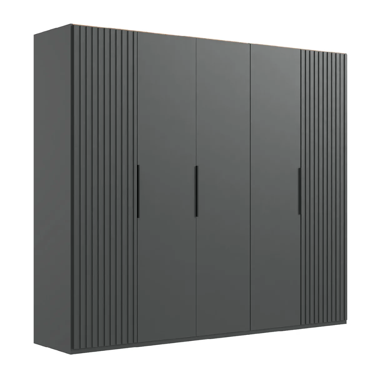Pegane Armoire penderie - Graphite Pegane Armoire penderie - Graphite