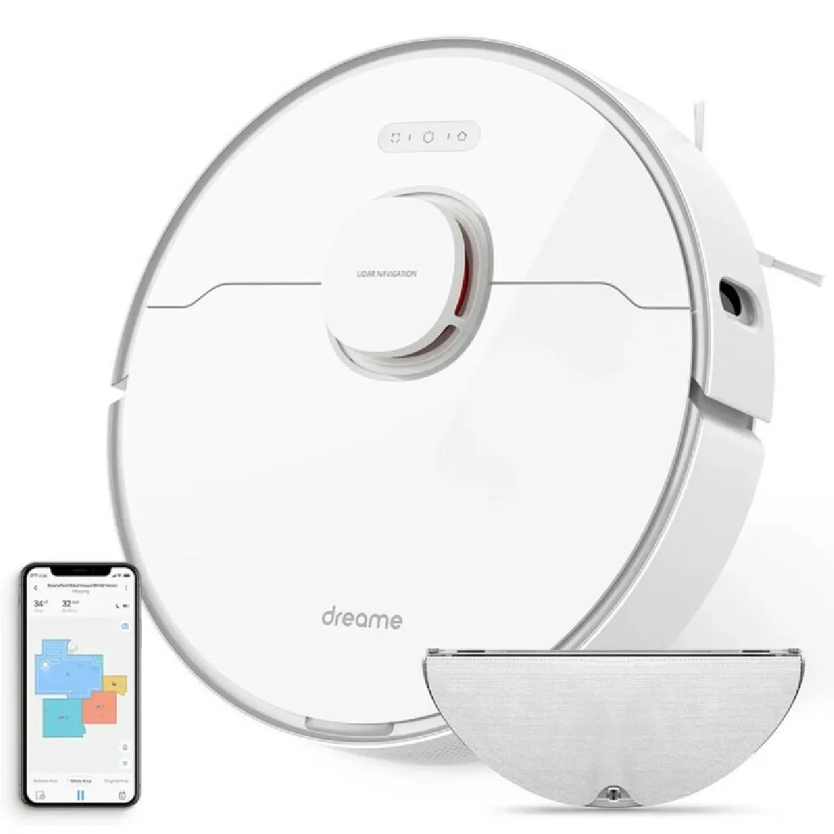 Dreame Bot L10 Pro robot aspirateur 570 Sans sac Neuf - vue 2