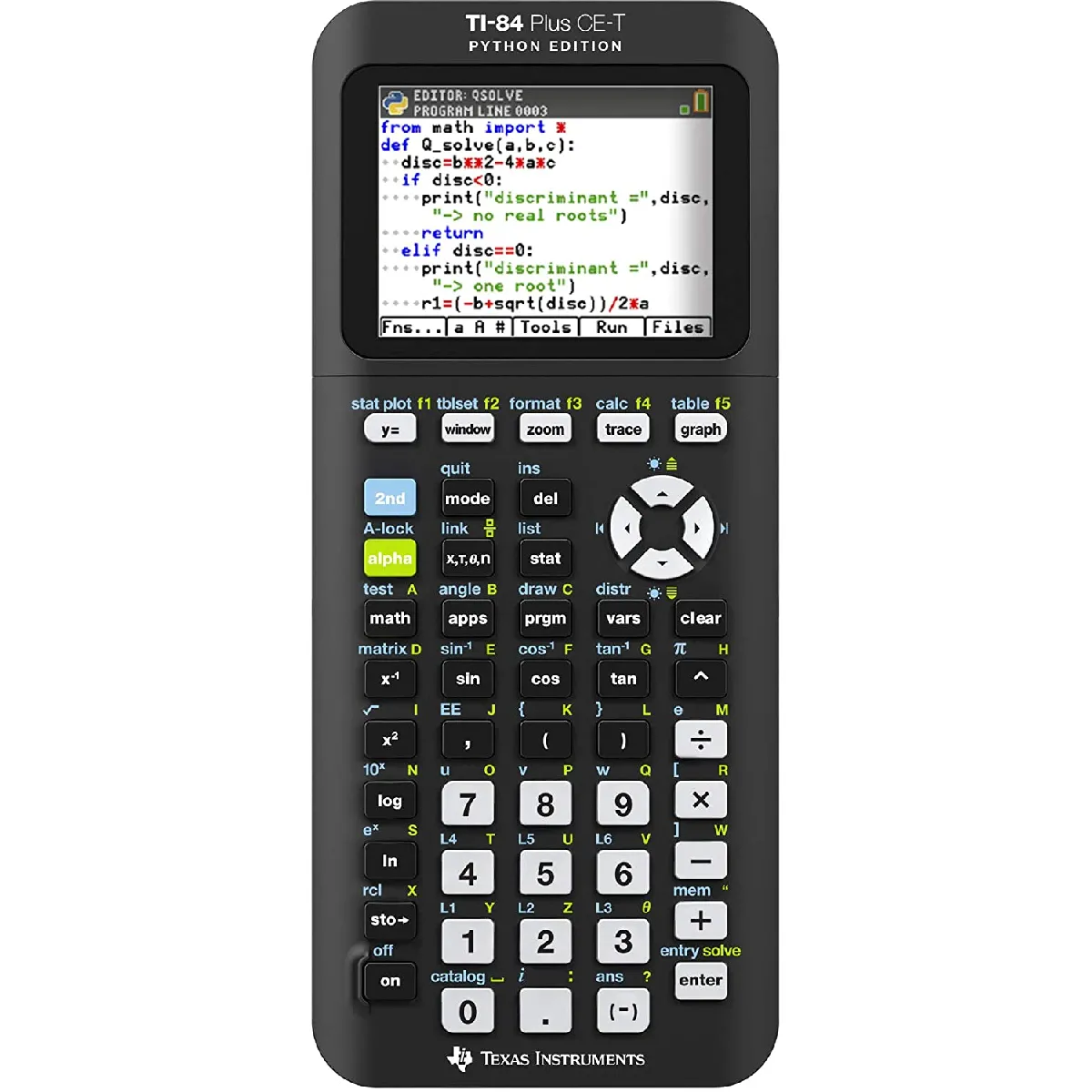 TEXAS INSTRUMENTS TI 84 Plus CE-T Python
