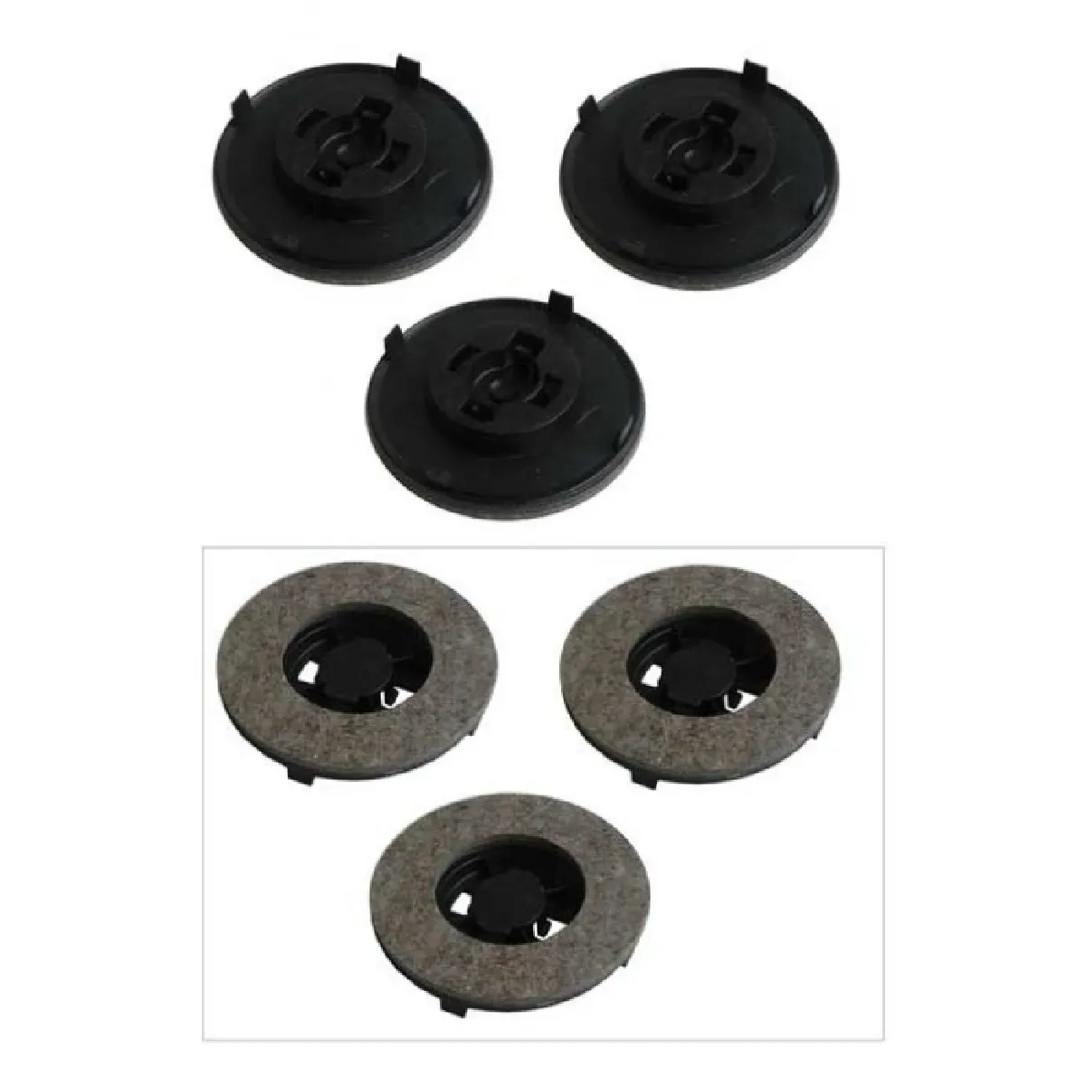 Set de Brosses Pour Cireuse Hoover Z5