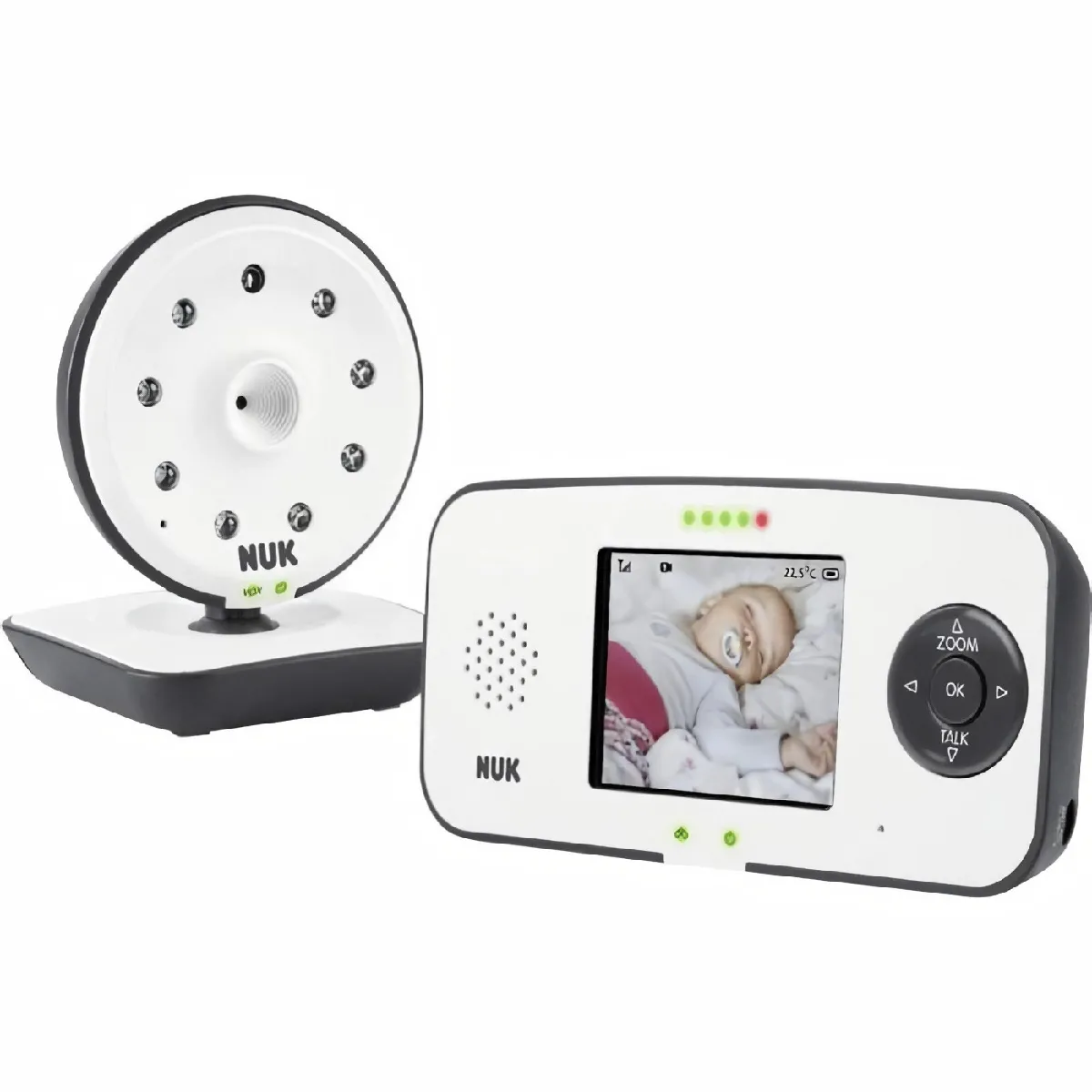 NUK  Babyphone/Ecoute b&eacute;b&eacute; Eco control 550VD 10.256.441