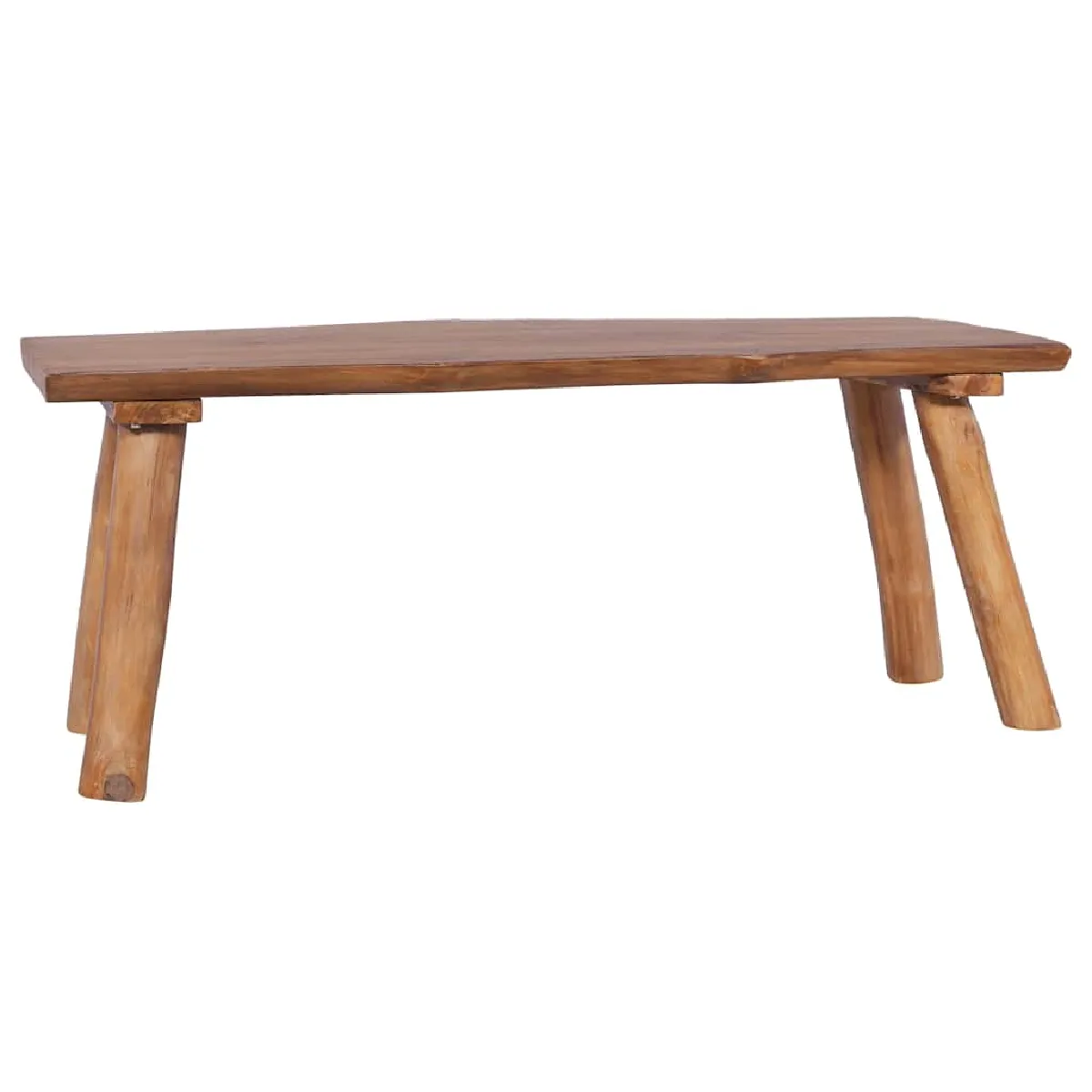 VIDAXL - Banc de jardin - Teck massif - 120 cm - Image 2