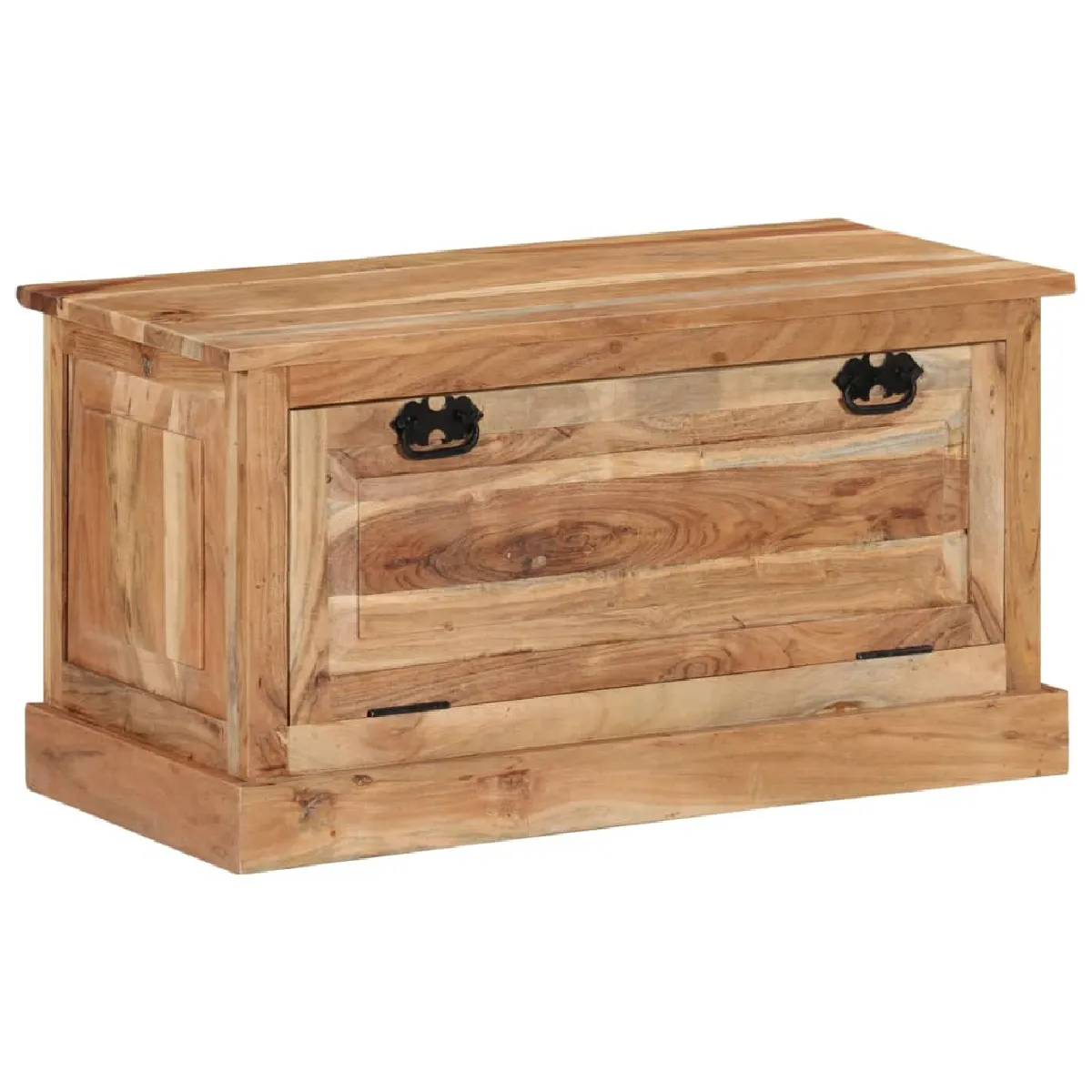 Vidaxl Banc de rangement Acacia - vue 2