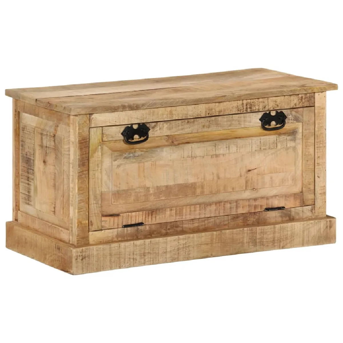 Vidaxl Banc De Rangement De Chaussures 85X40x45 Cm Bois De Manguier - Image 3