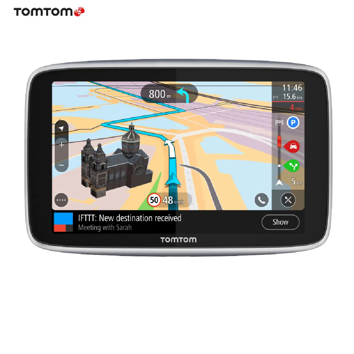 TOMTOM GPS  GO PREMIUM 5"" Monde connect&eacute;