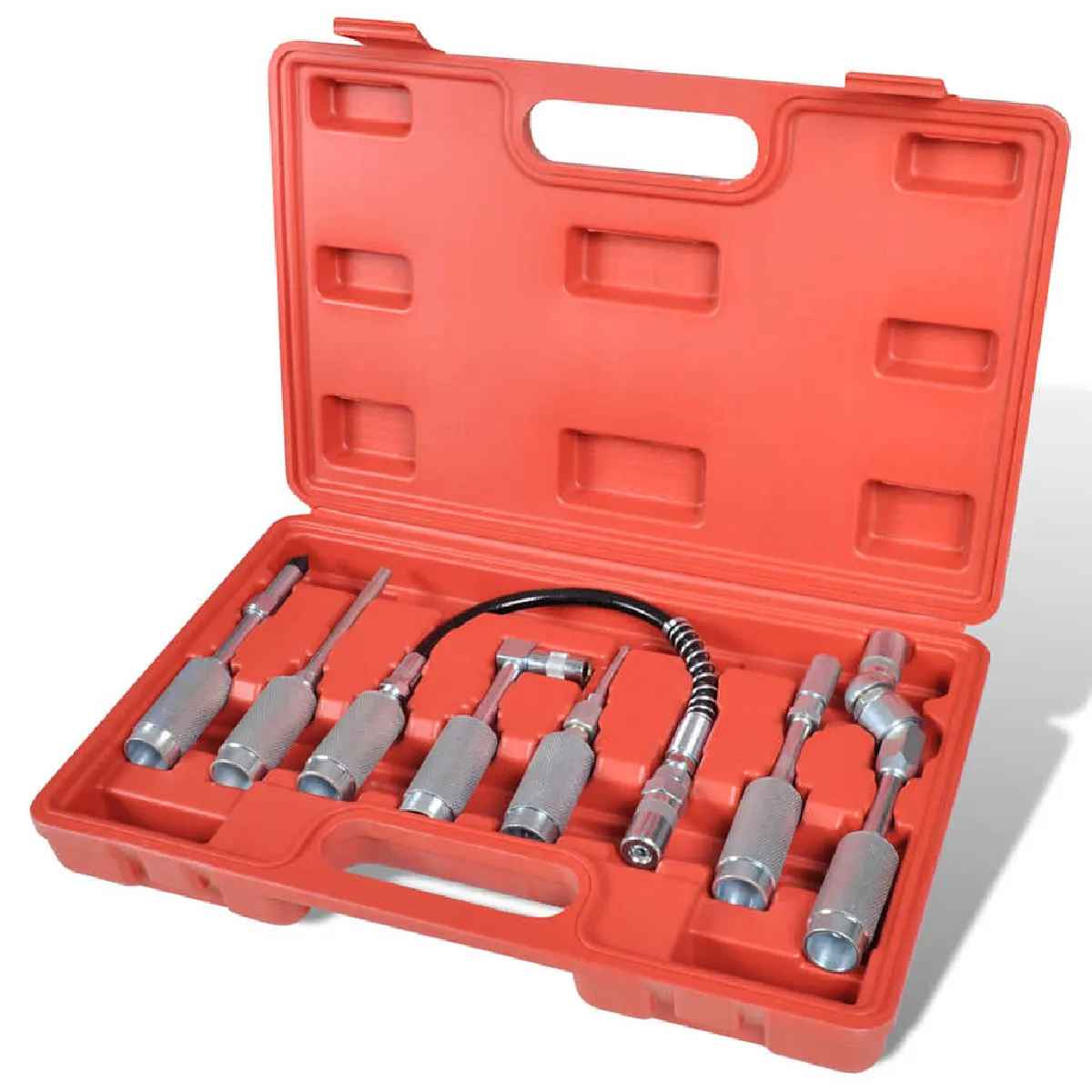 Vidaxl Kit D’adapteur Pour Pistolet À Graisse 7 Pièces - Image 3