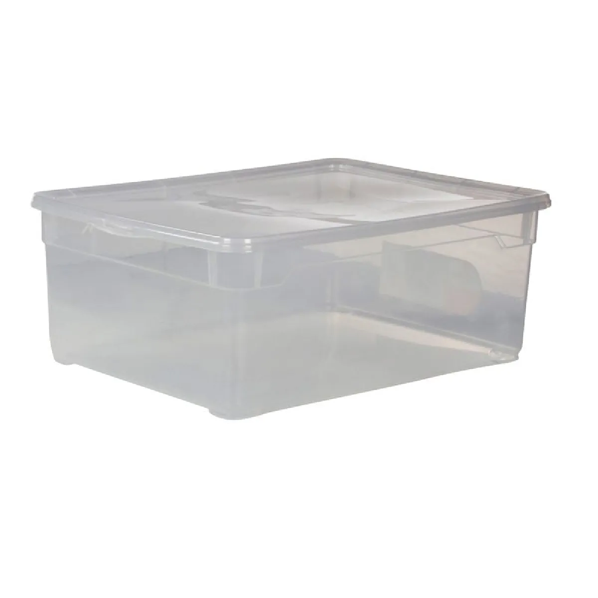 BUT Boite plastique chaussures Cbox - 10 Litres - Couvercle transparent