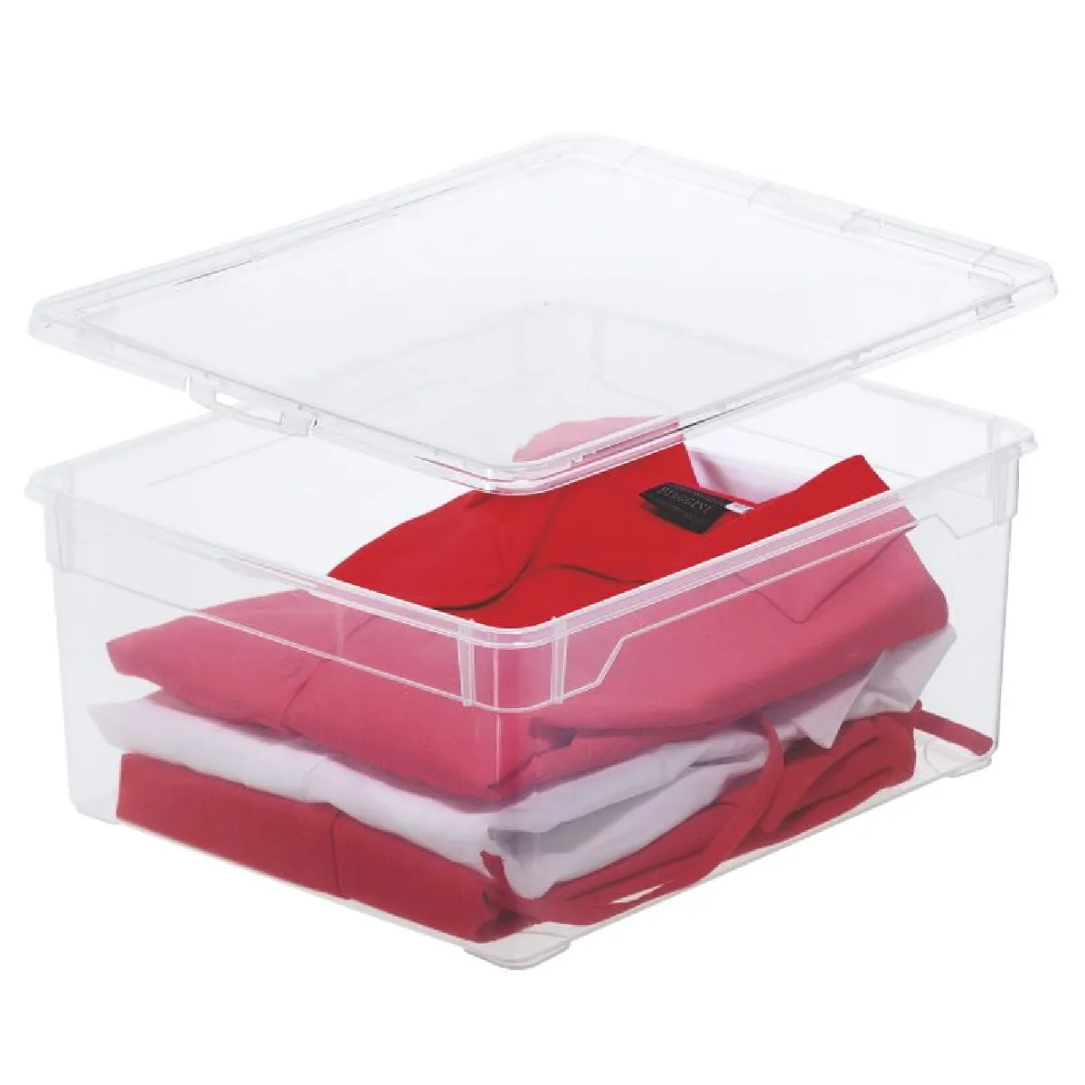 BUT Boite plastique multi-usages Cbox - 18 Litres - Couvercle transparent