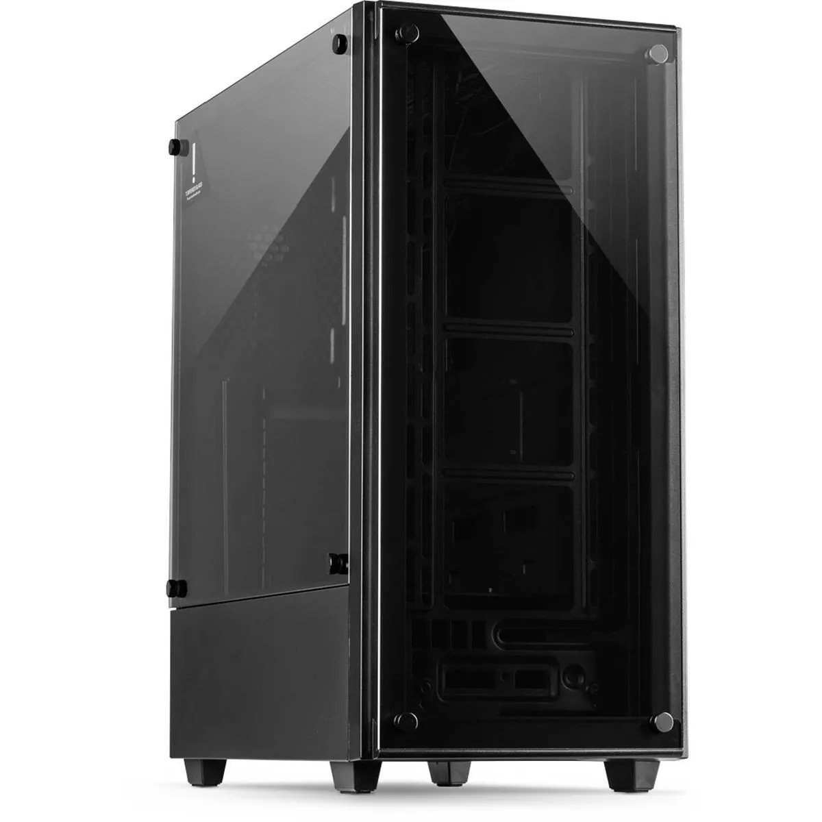 Non Communiqué Inter-Tech Boitier Atx Miroir C-303 Verre Trempã© - Image 3