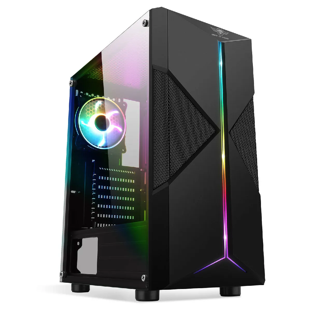 Spirit Of Gamer Noir Clone 3 Argb Edition