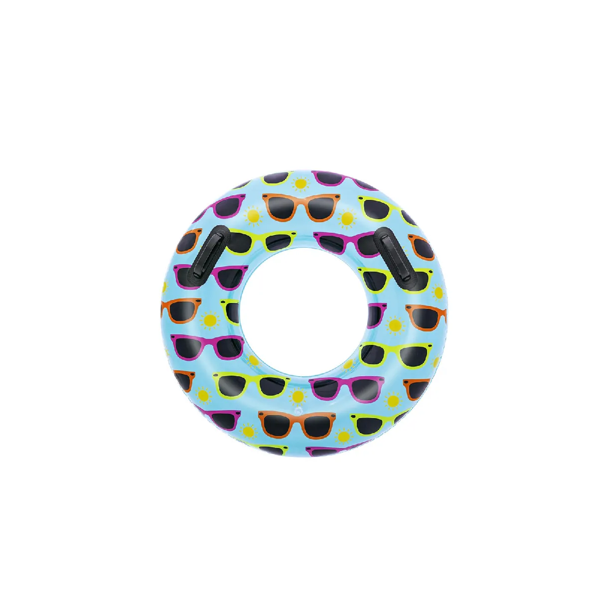Bestway Bouée gonflable à motif lunettes de soleil - 68 cm - Multicolore