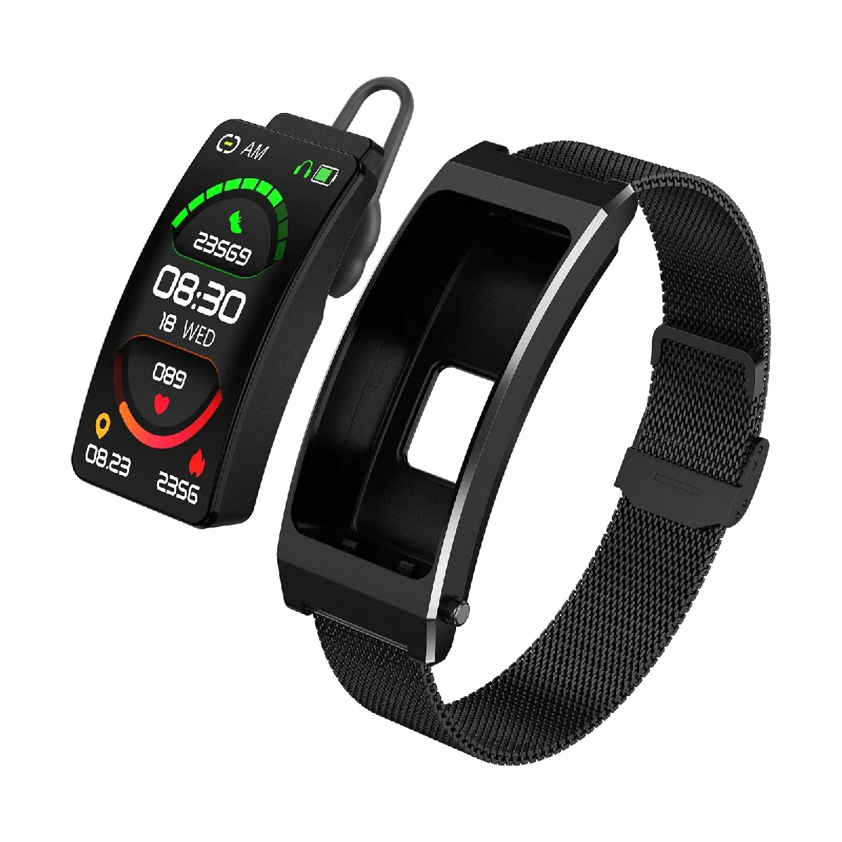 Bracelet Connecté Élégant Suivi Sommeil Oxygène - vue 2
