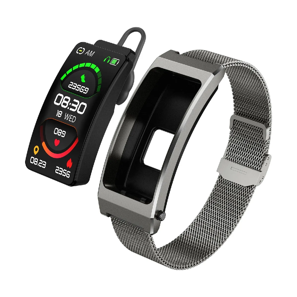 Bracelet Connecté Élégant Suivi Sommeil Oxygène - vue 3