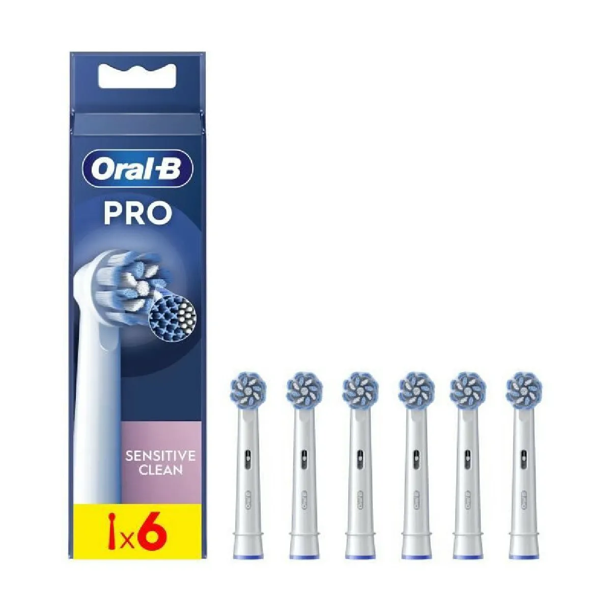 Brossettes À Dents Pro Sentive Clean Oral b Le Paquet De 6 Brossettes