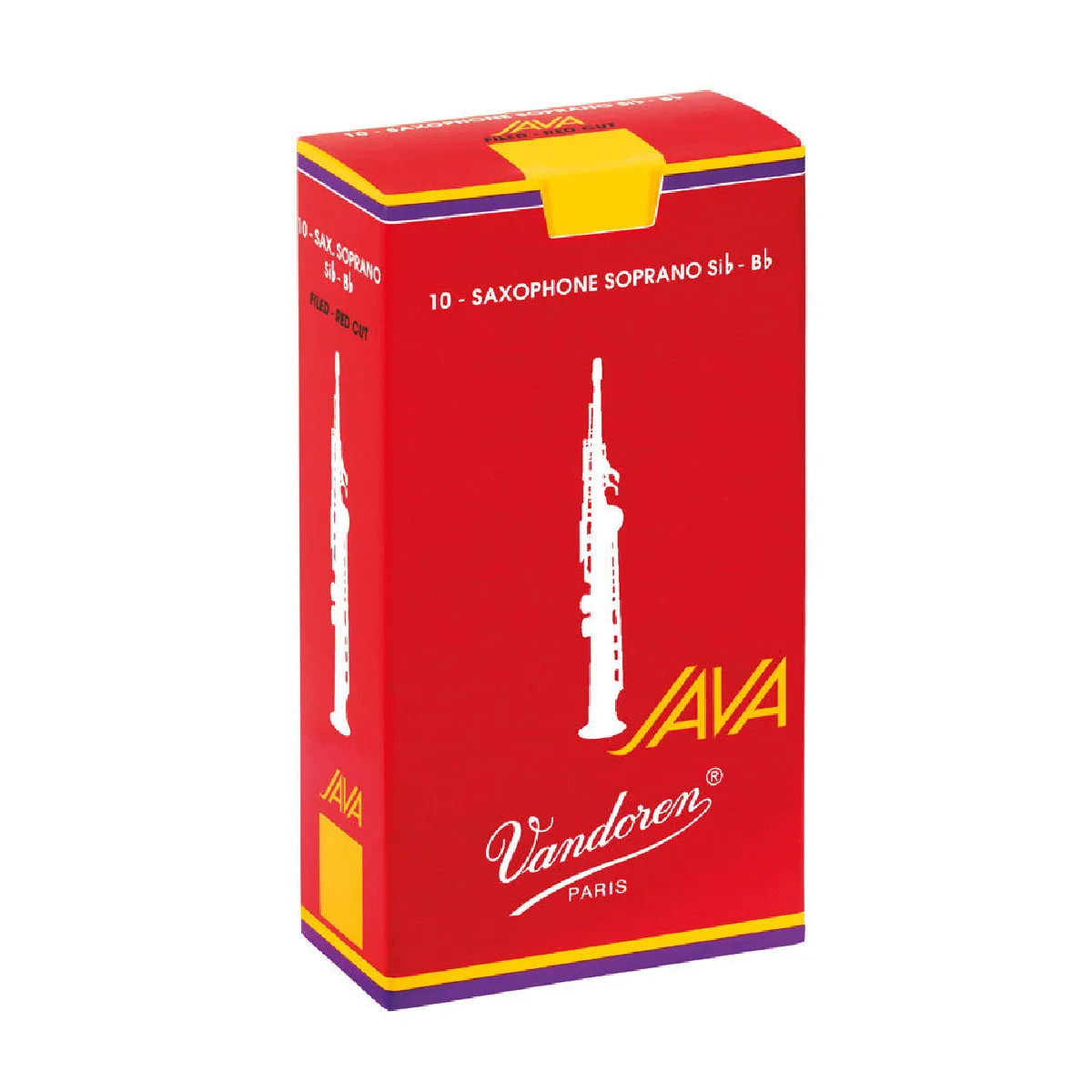 Vandoren - Anches Saxophone Soprano - Java Red Cut - Force 3.5 - Image 2