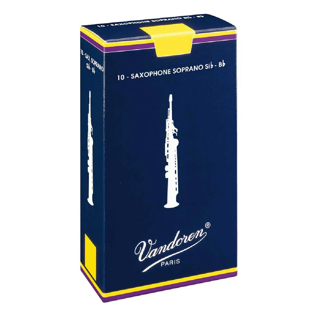 Vandoren SR2035 - 10 Anches Saxophone Soprano Traditionnelles 3.5 - Image 4