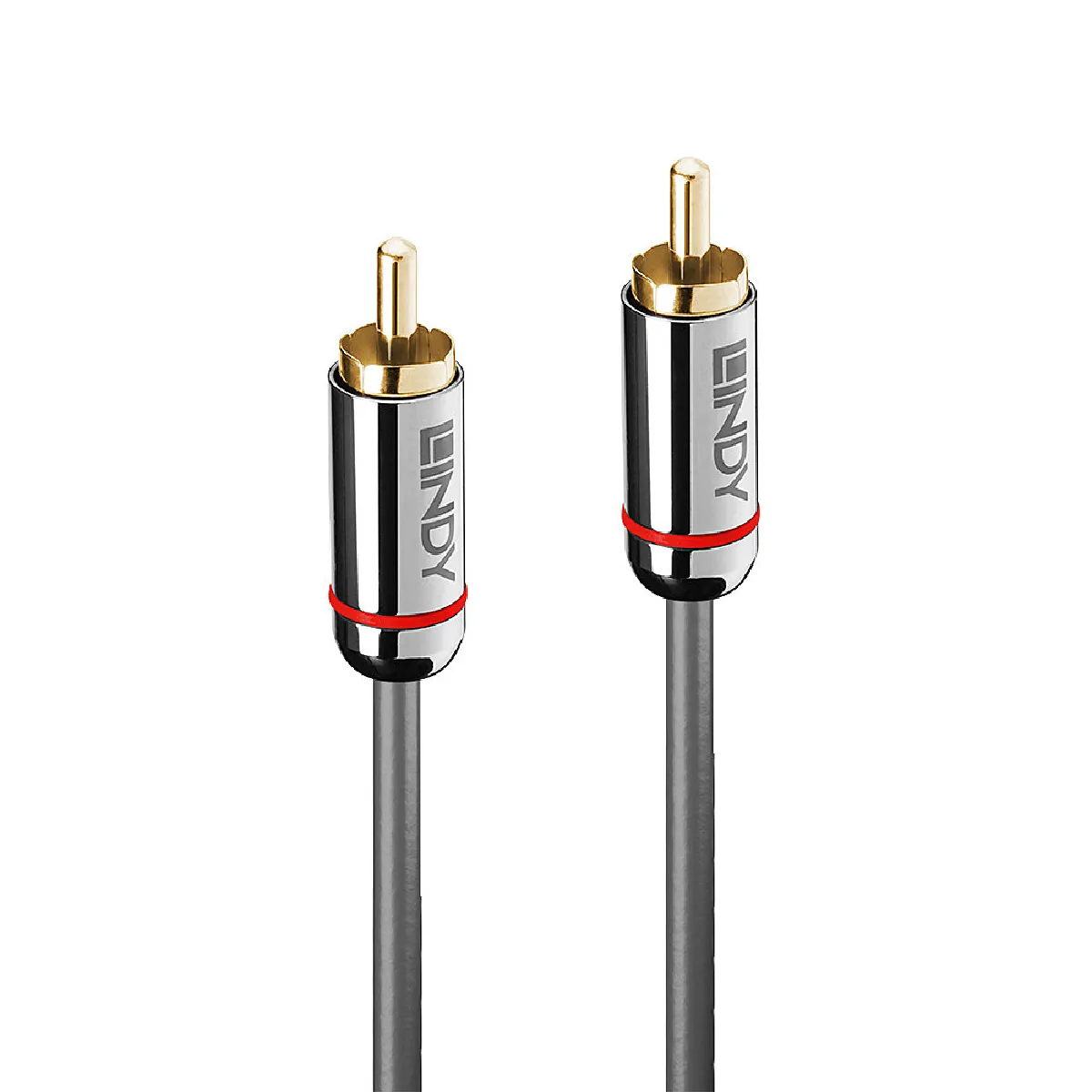Lindy - Câble Audio Numérique Coaxial - RCA vers RCA - 3m - Anthracite - Image 3