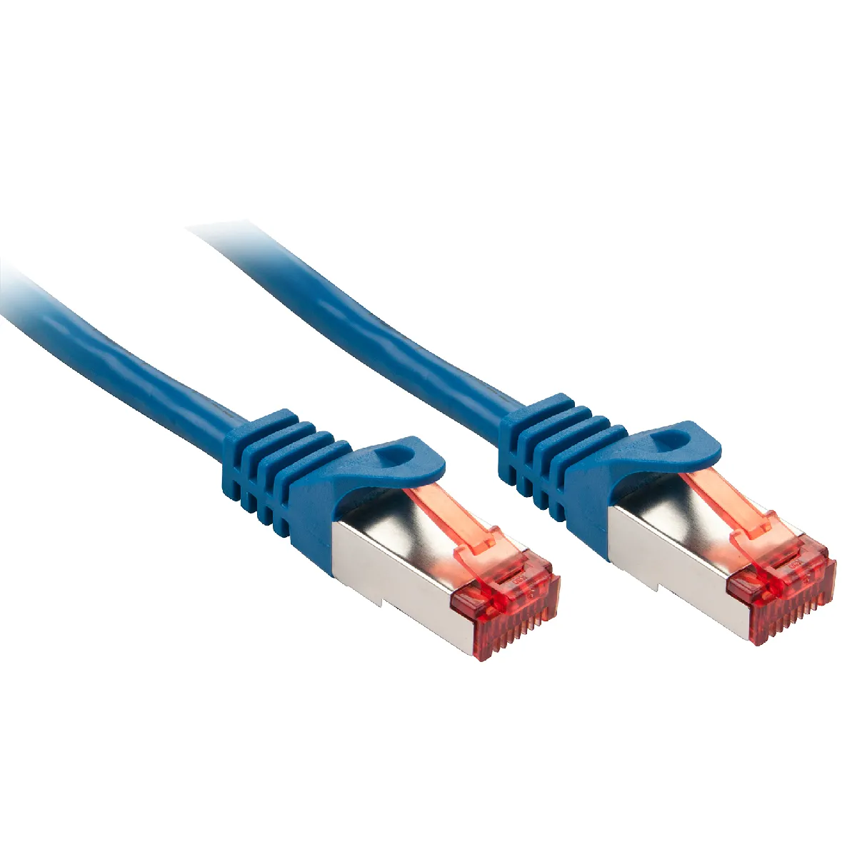 Lindy Bleu Câble Réseau Cat6 S/Ftp 1M