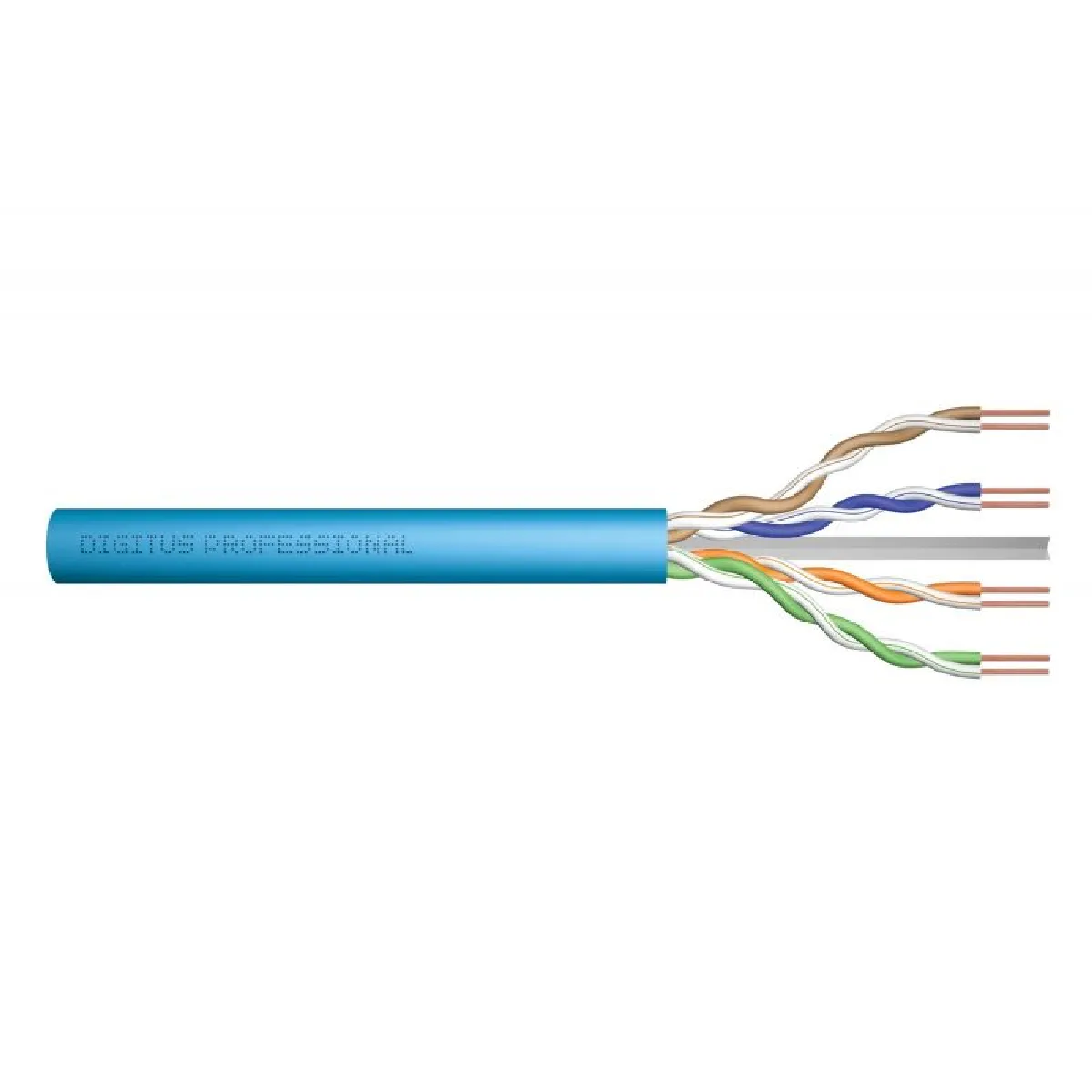 Digitus Bleu Câble Réseau U/Utp - Catégorie 6A