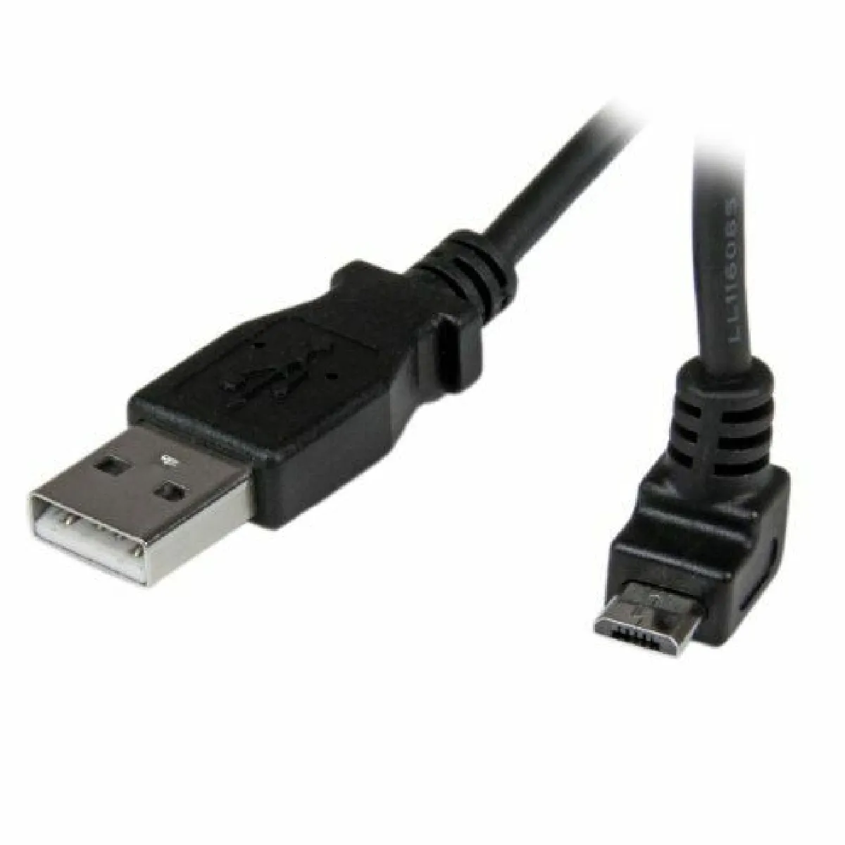 Startech.com Noir Câble Micro Usb Coudé À 90° - 1 M