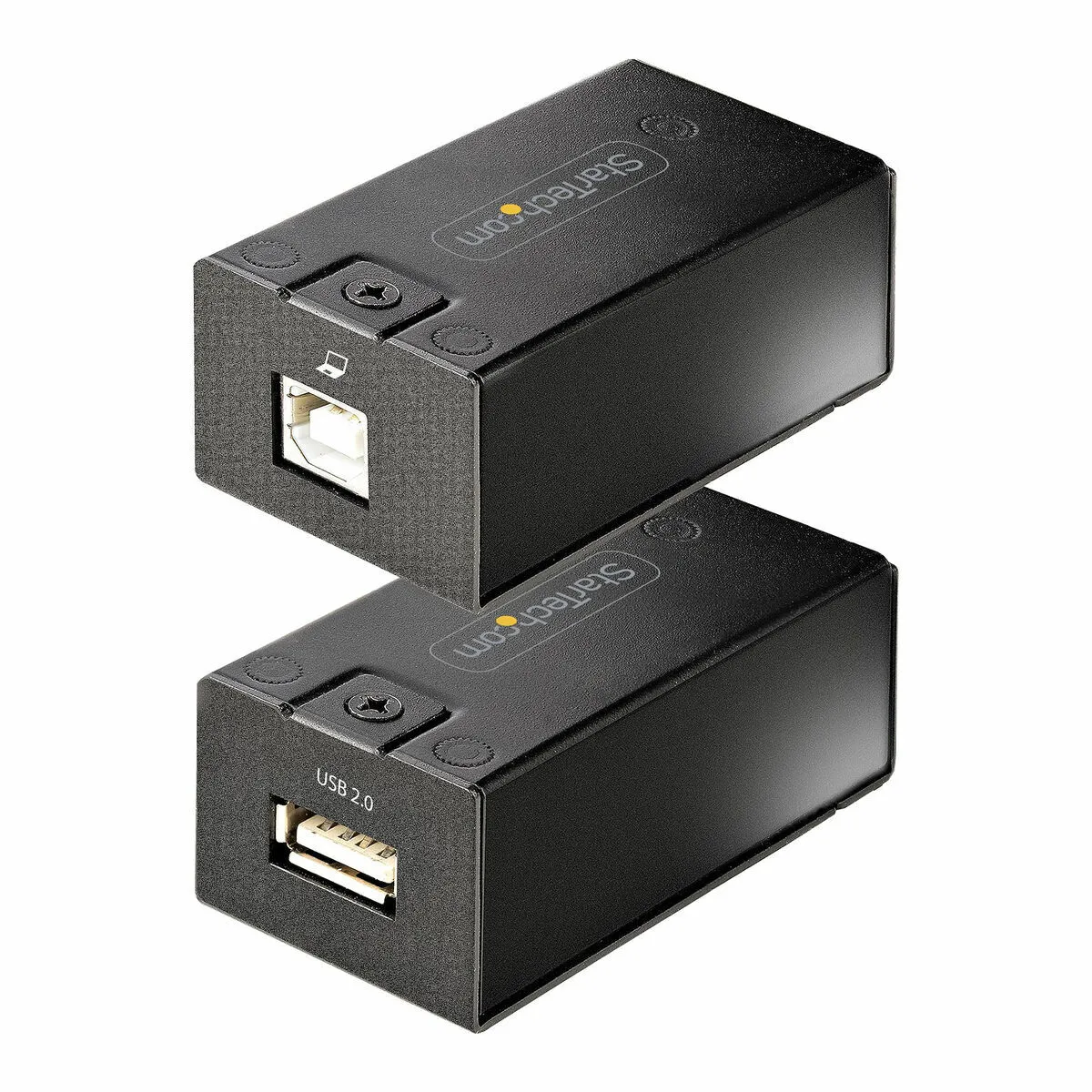 StarTech.com Usb Extender Over Cat5e/Cat6 Cable (Rj45), 492Ft/150M Usb Over Ethernet Extender/Adapter Kit Externally Powered Usb Extender, Usb To Ethernet Converter, 480 Mbps, Rugged Metal Housing (C15012-Usb-Extender) Cable De Rallonge Usb Usb Taille 2. - Image 3