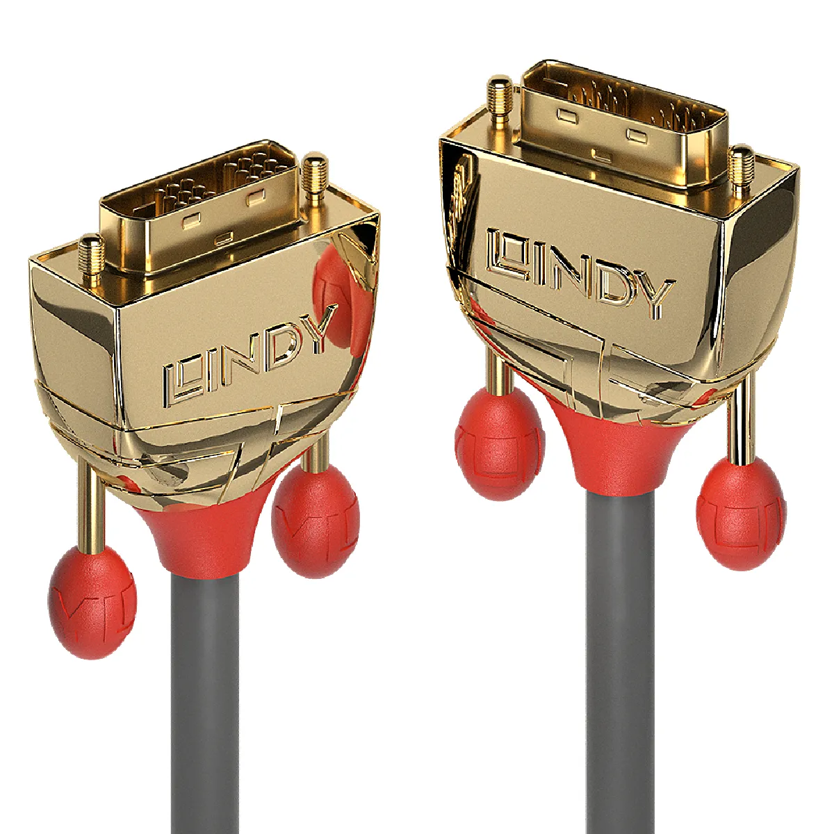 Lindy Gold Cable Dvi Dvi-D Pour Dvi-D 15 15M Gris de Inmac Wstore - Image 3