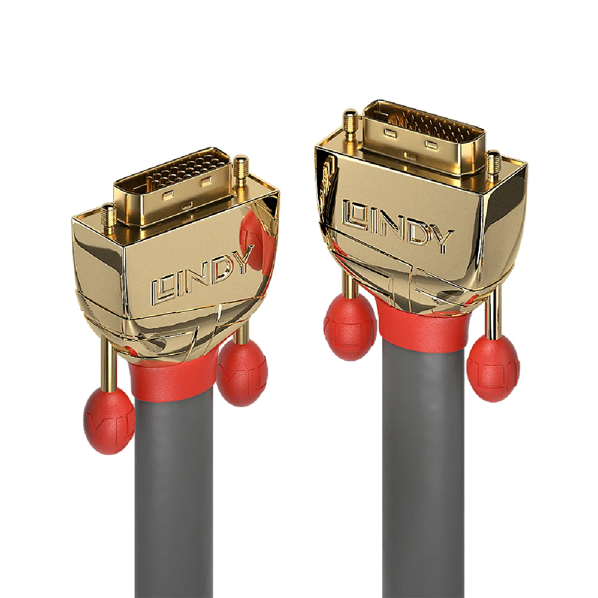 Lindy Gris Câble Dvi-D - 15 M