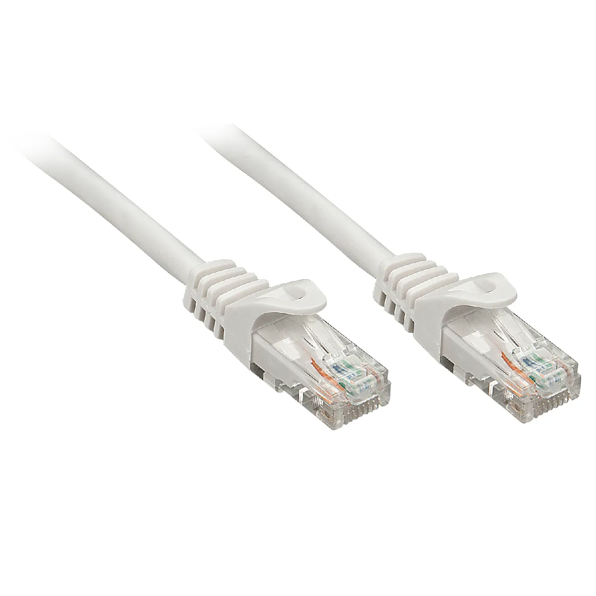 Lindy Gris/Doré 48160 Rj45 Câble Réseau, Câble Patch Cat 6 U/Utp 0.30 M Contacts Dorés 1 Pc(S) - Image 3