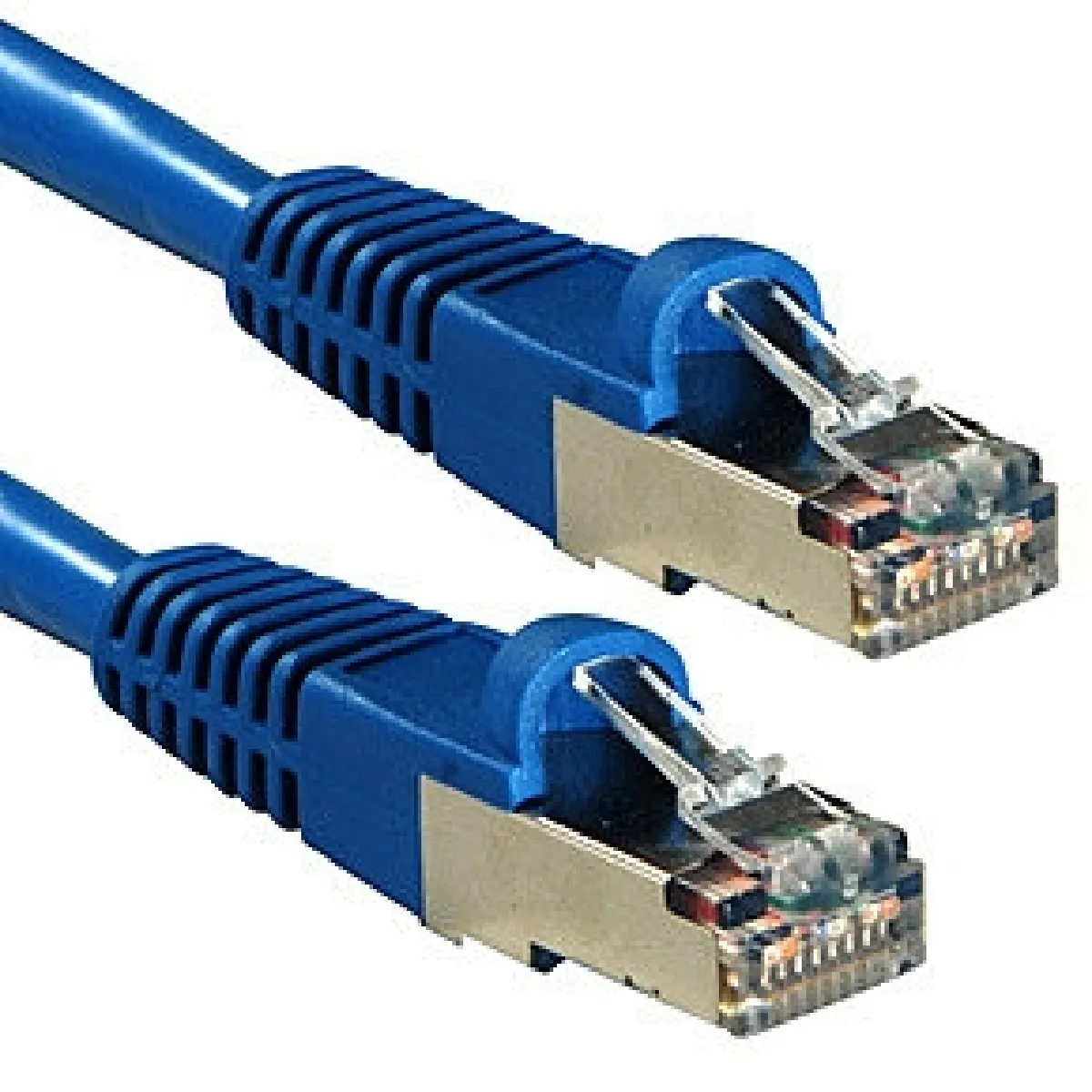 Lindy Bleu Câble Réseau Cat6a - 15 M
