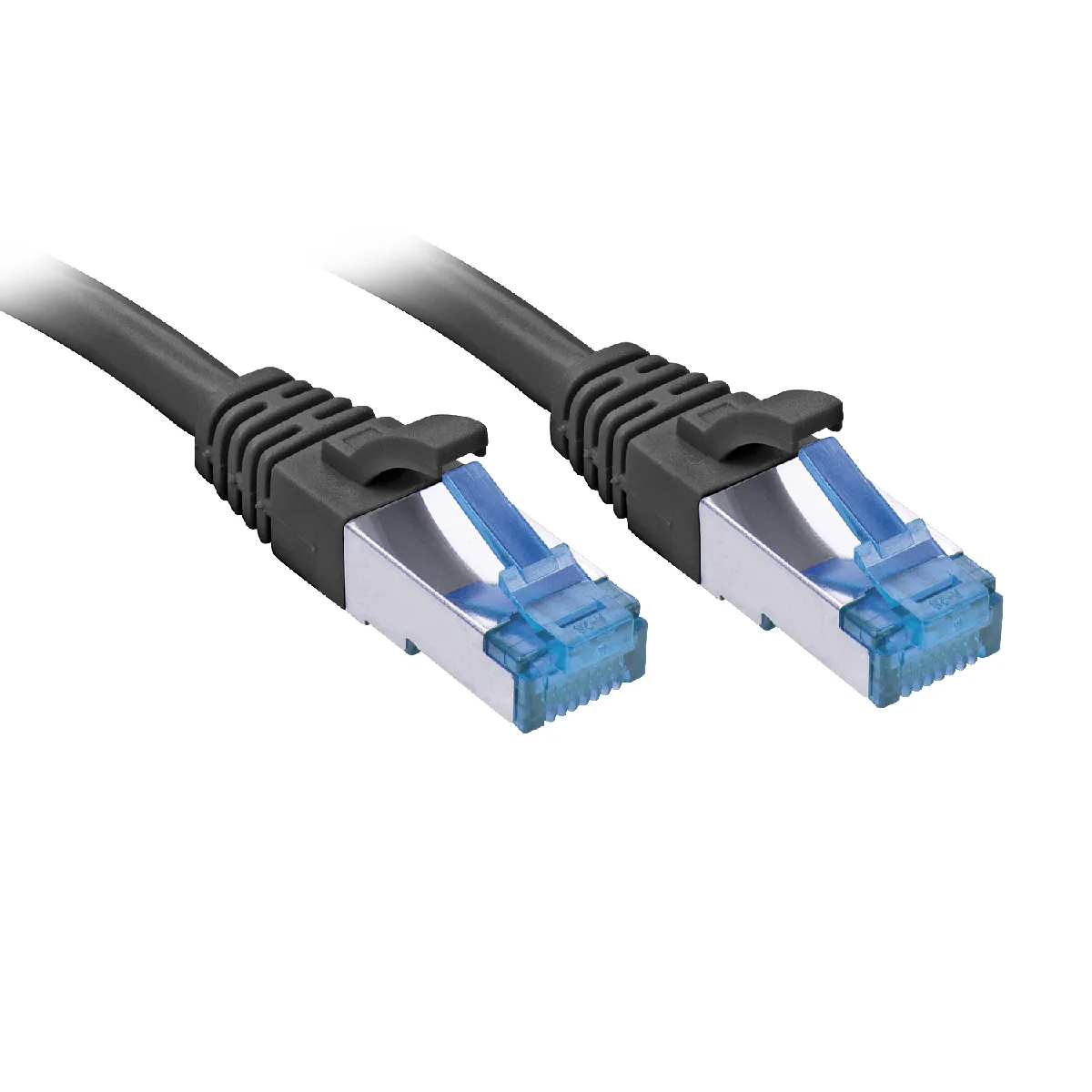 Lindy Noir Câble Réseau Cat6a - 10 M